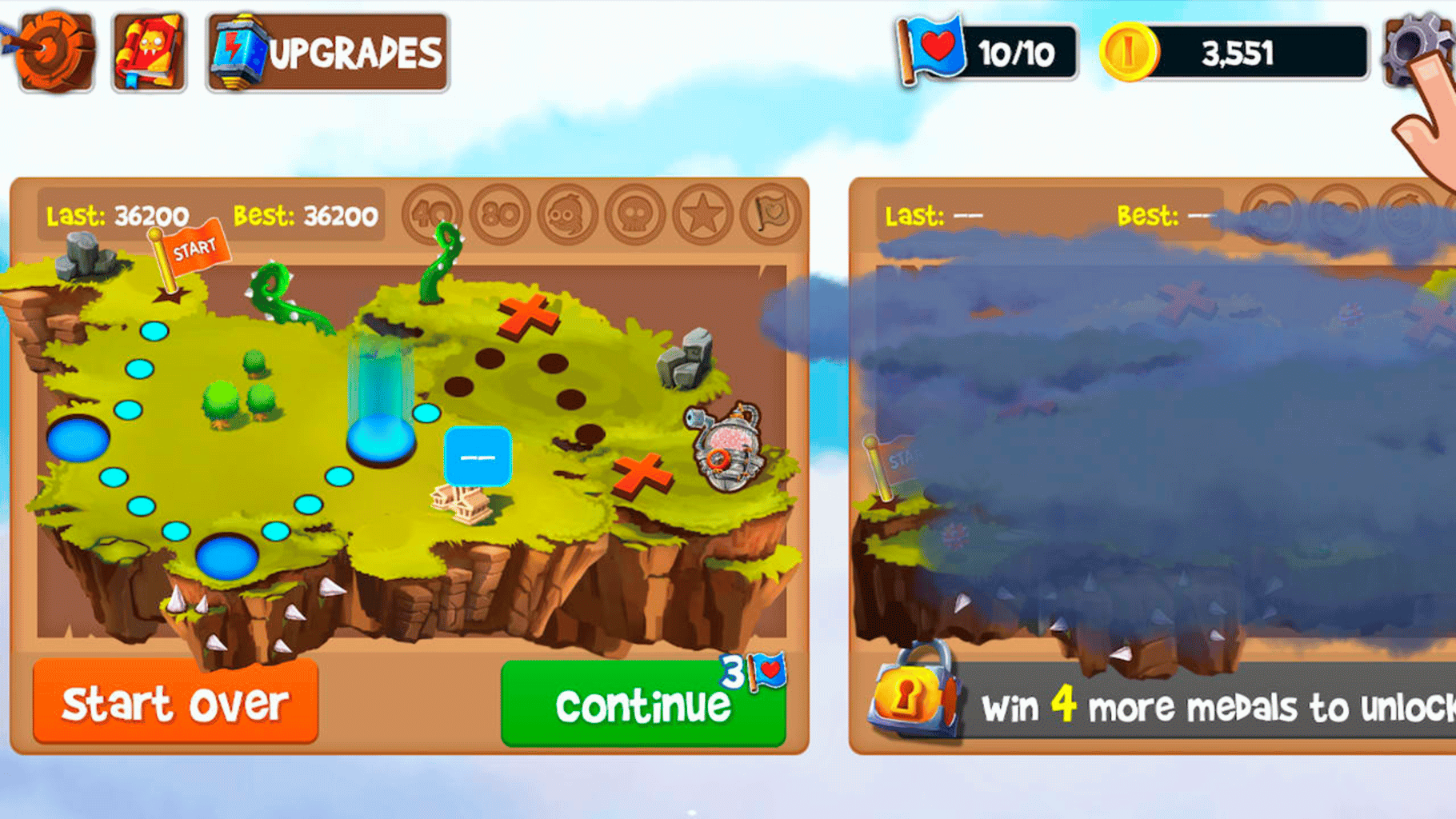 Skyland Rush: Air Raid Attack screenshot