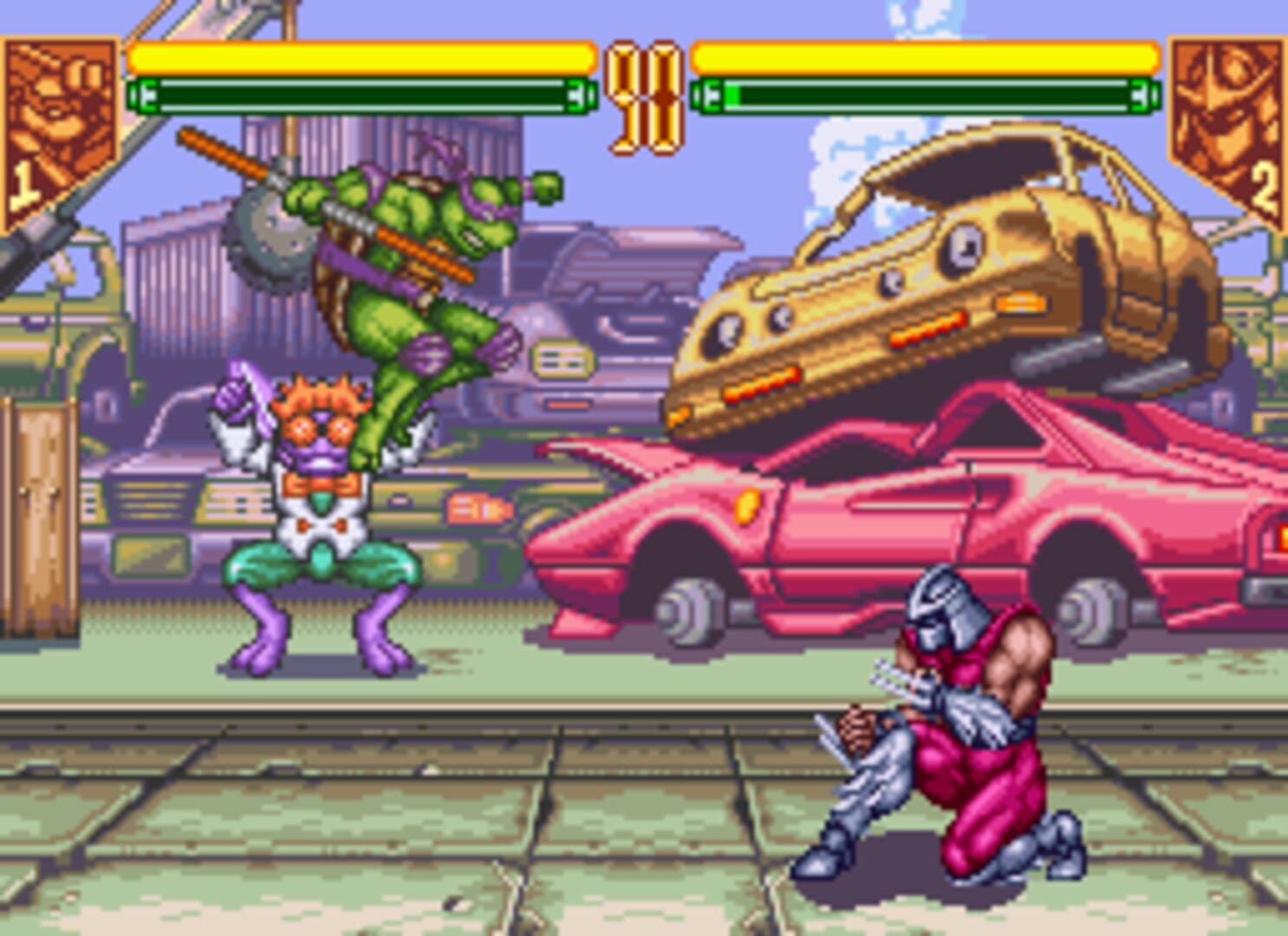 Teenage Mutant Ninja Turtles: Tournament Fighters screenshot