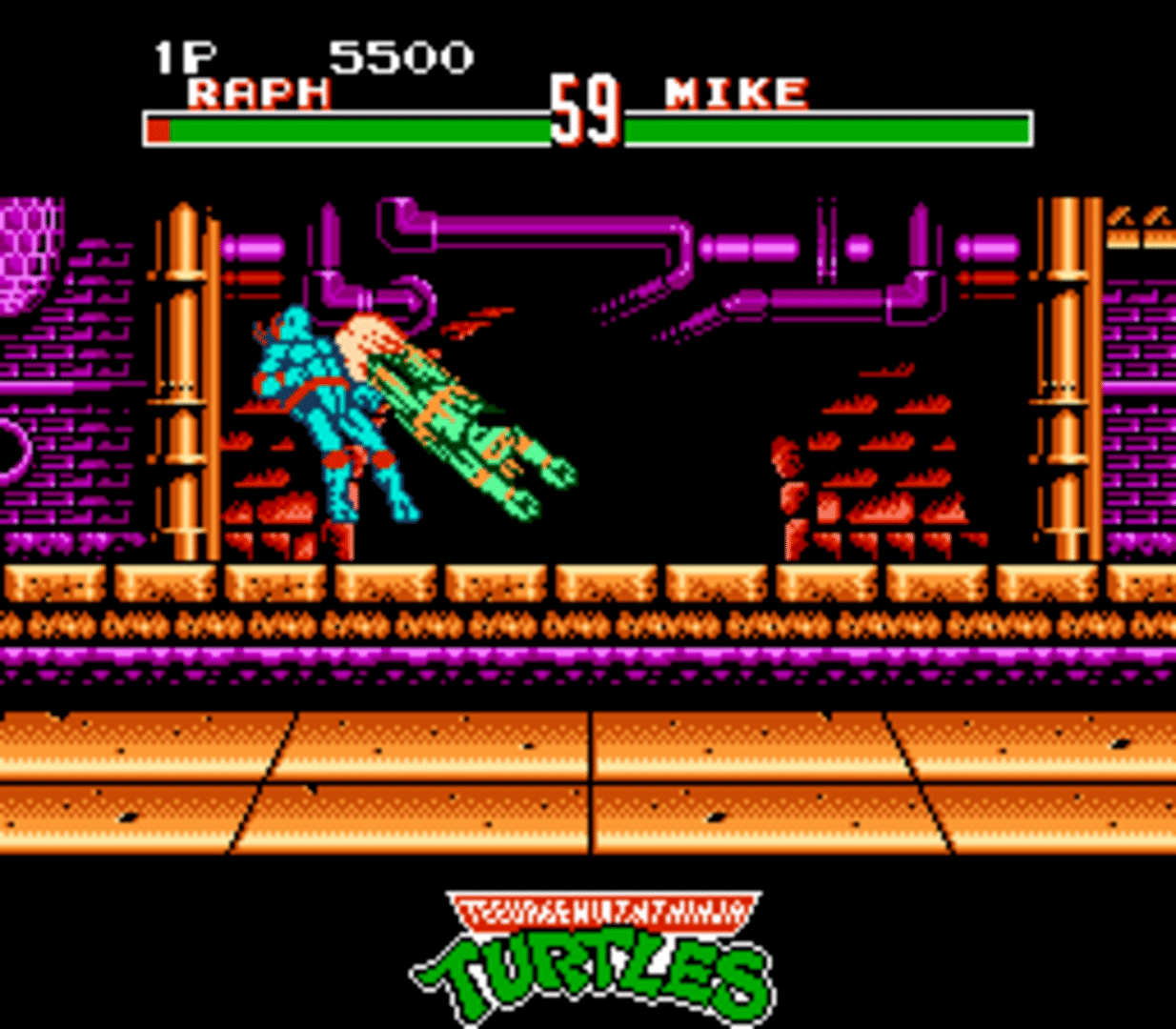 Teenage Mutant Ninja Turtles: Tournament Fighters screenshot