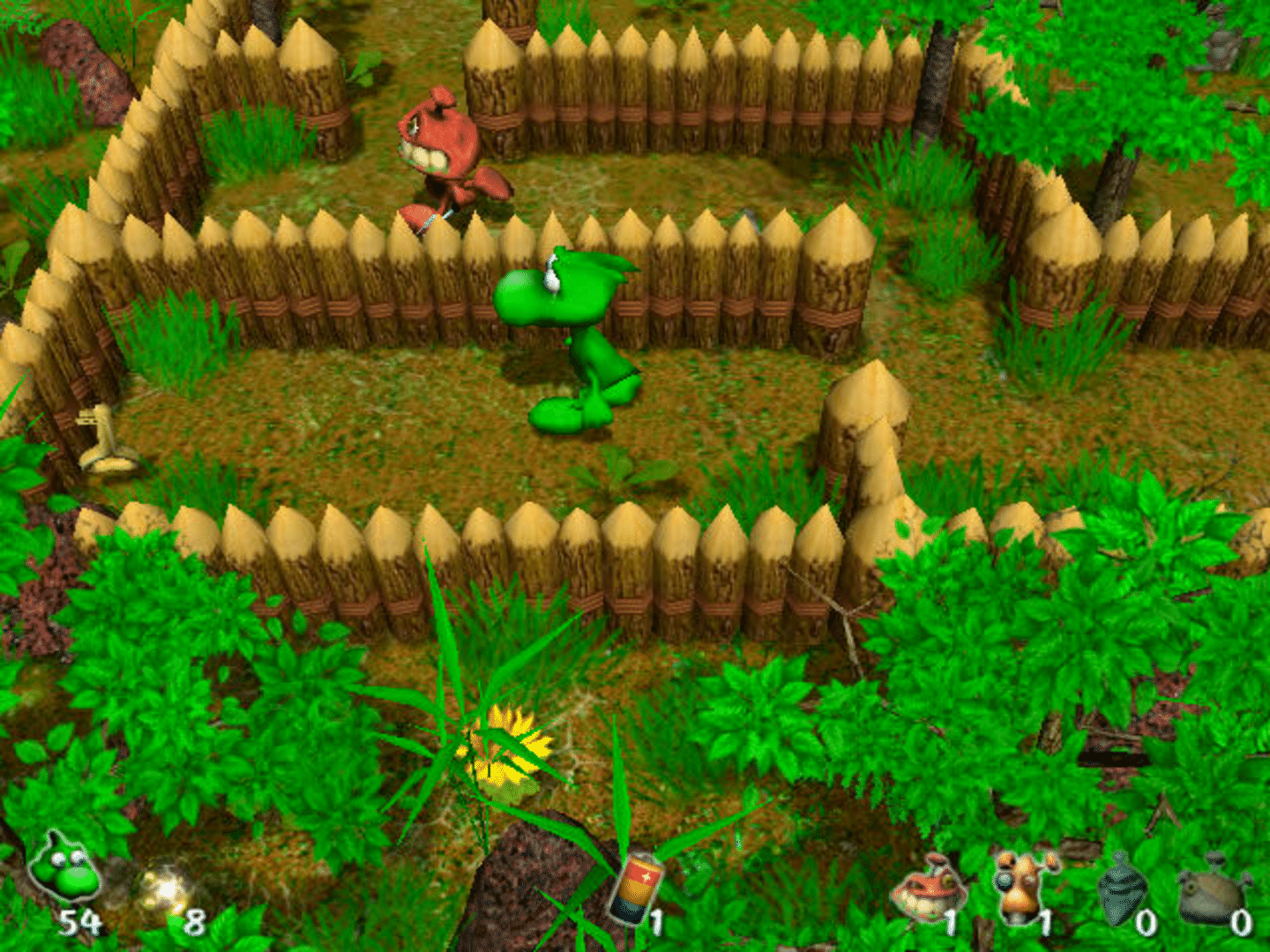 Dino and Aliens screenshot