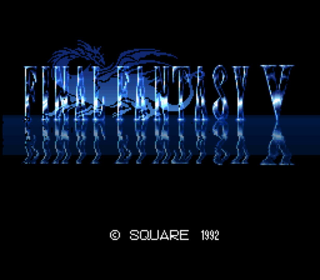 Captura de pantalla - Final Fantasy V