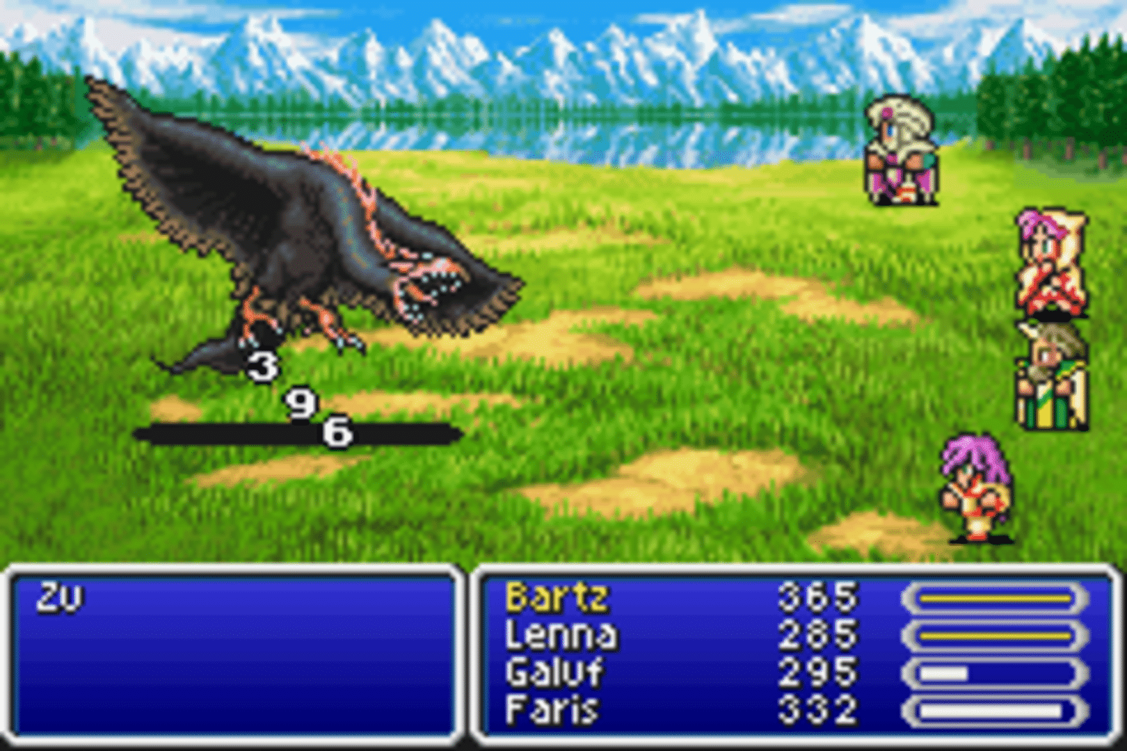 Final Fantasy V Advance screenshot