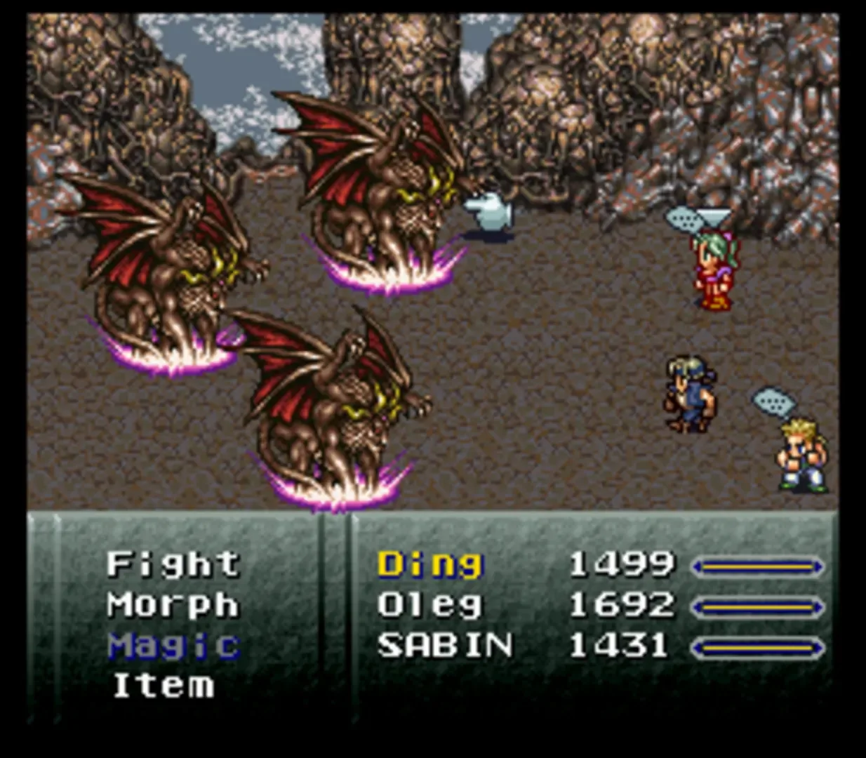 Captura de pantalla - Final Fantasy III