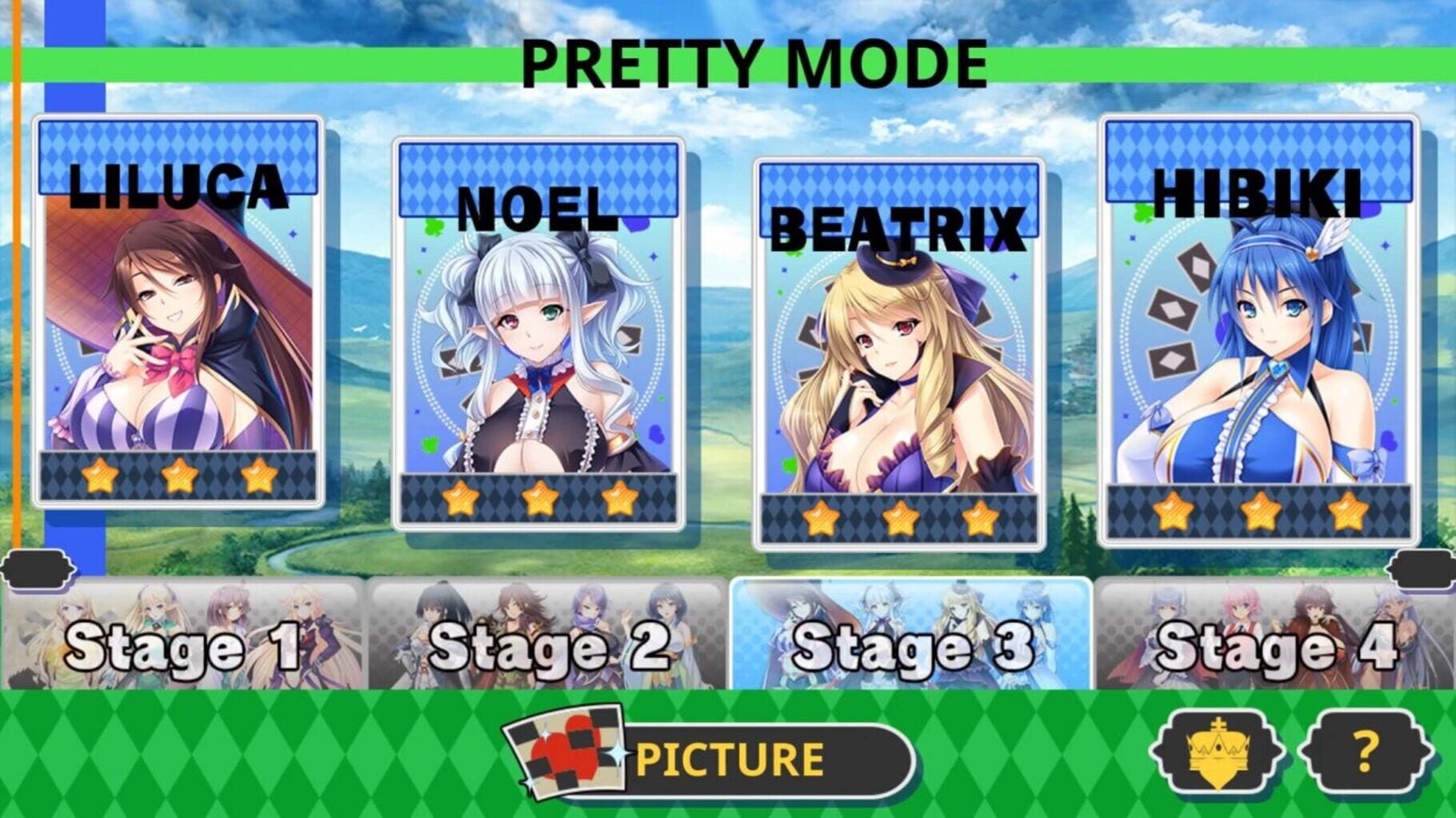 Poker Pretty Girls Battle: Fantasy World Edition screenshot