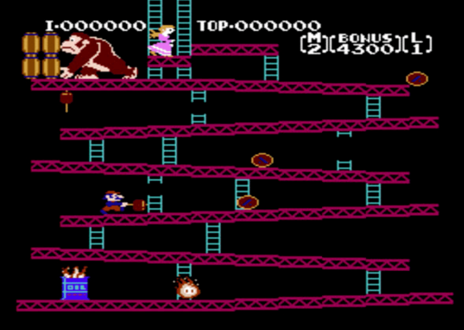 old time donkey kong