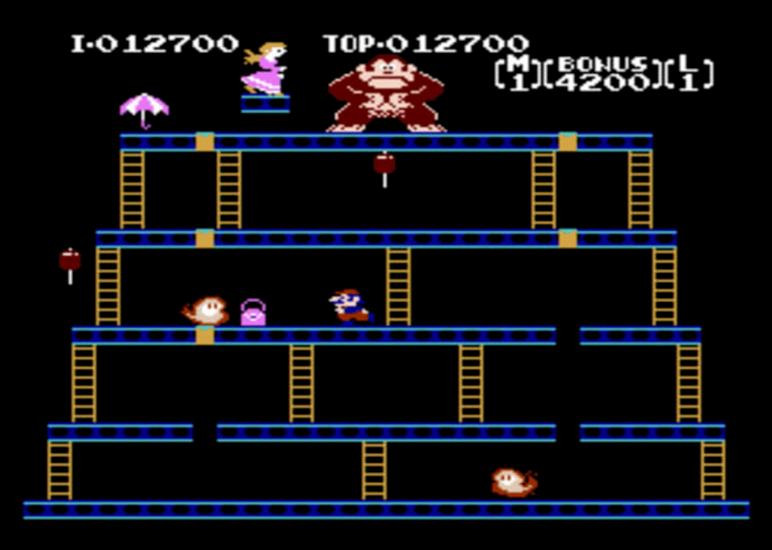 Donkey Kong screenshot