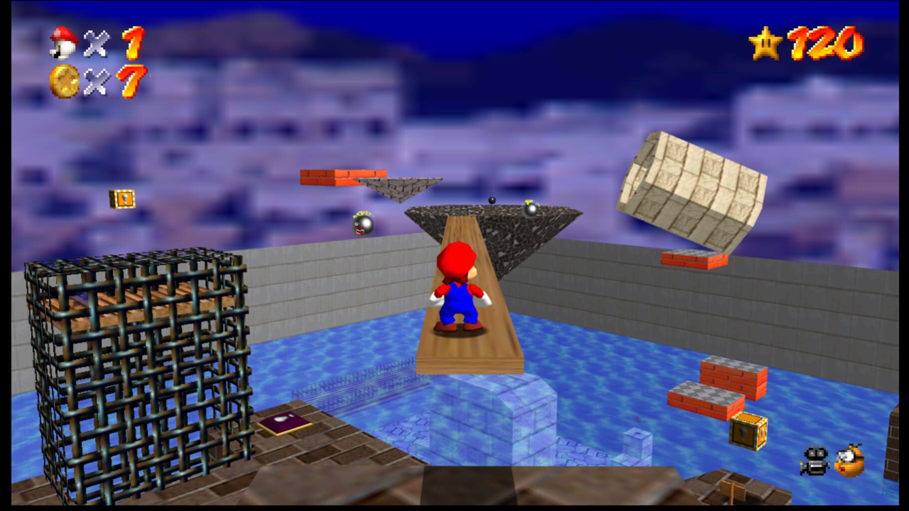 Captura de pantalla - Super Mario 64: Arguably Better Edition