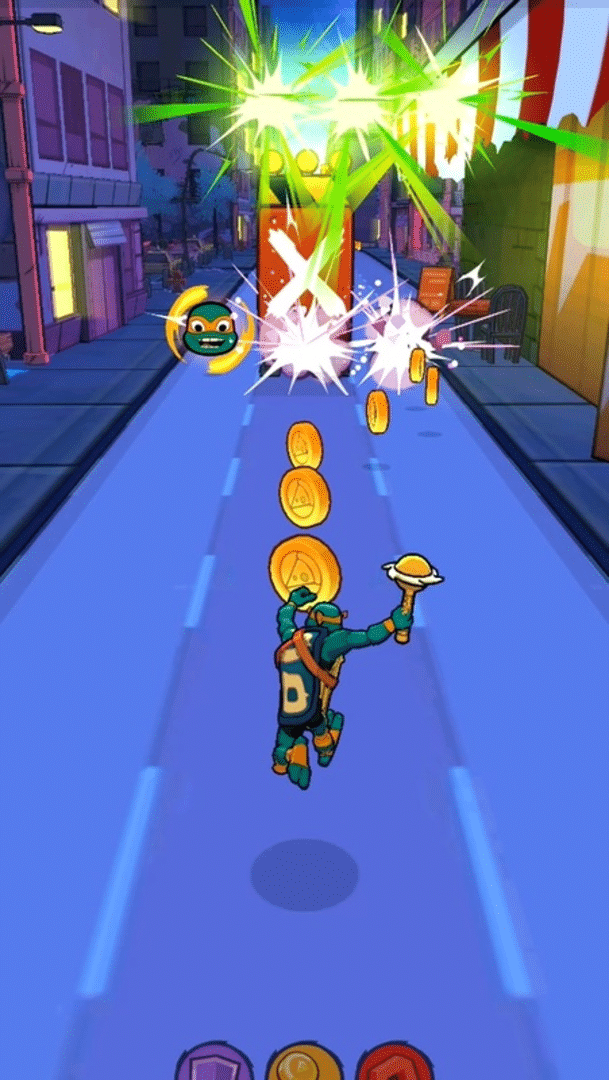 Rise of the Teenage Mutant Ninja Turtles: Ninja Run screenshot