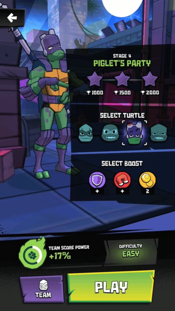 Rise of the Teenage Mutant Ninja Turtles: Ninja Run screenshot