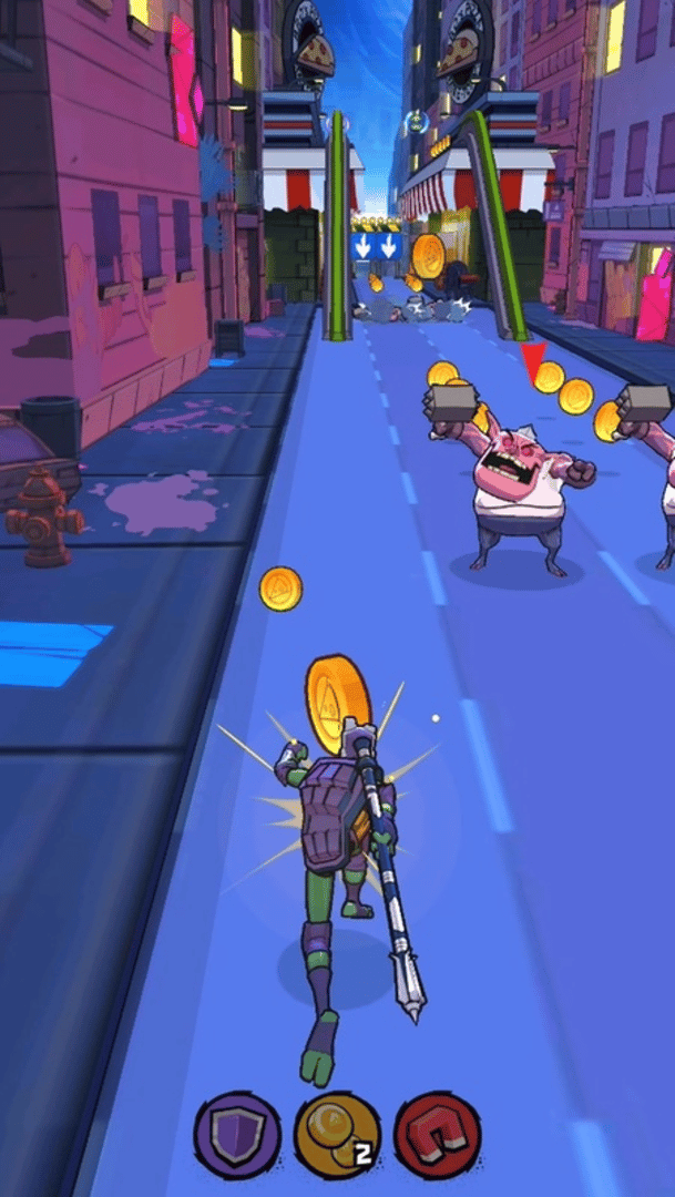 Rise of the Teenage Mutant Ninja Turtles: Ninja Run screenshot