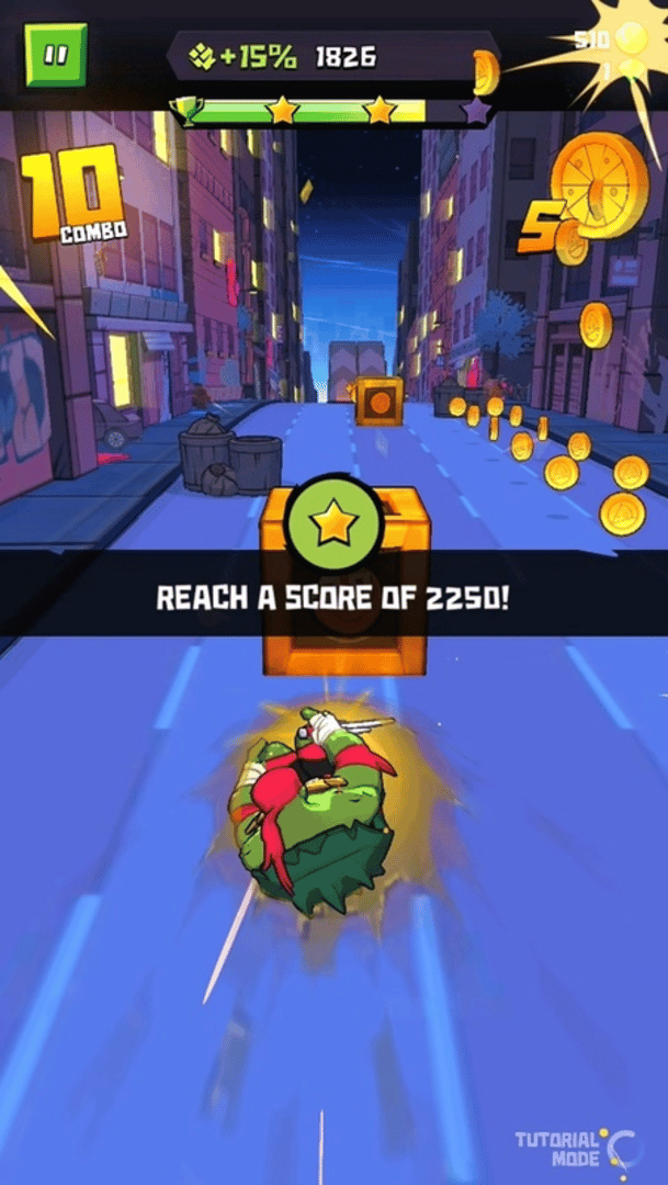 Rise of the Teenage Mutant Ninja Turtles: Ninja Run screenshot