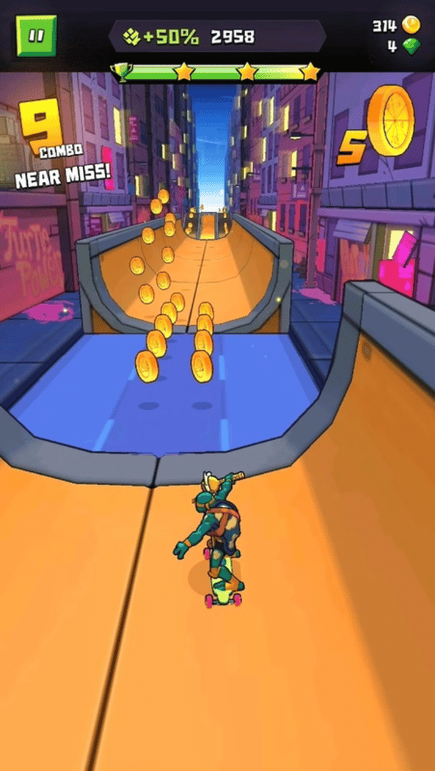 Rise of the Teenage Mutant Ninja Turtles: Ninja Run screenshot