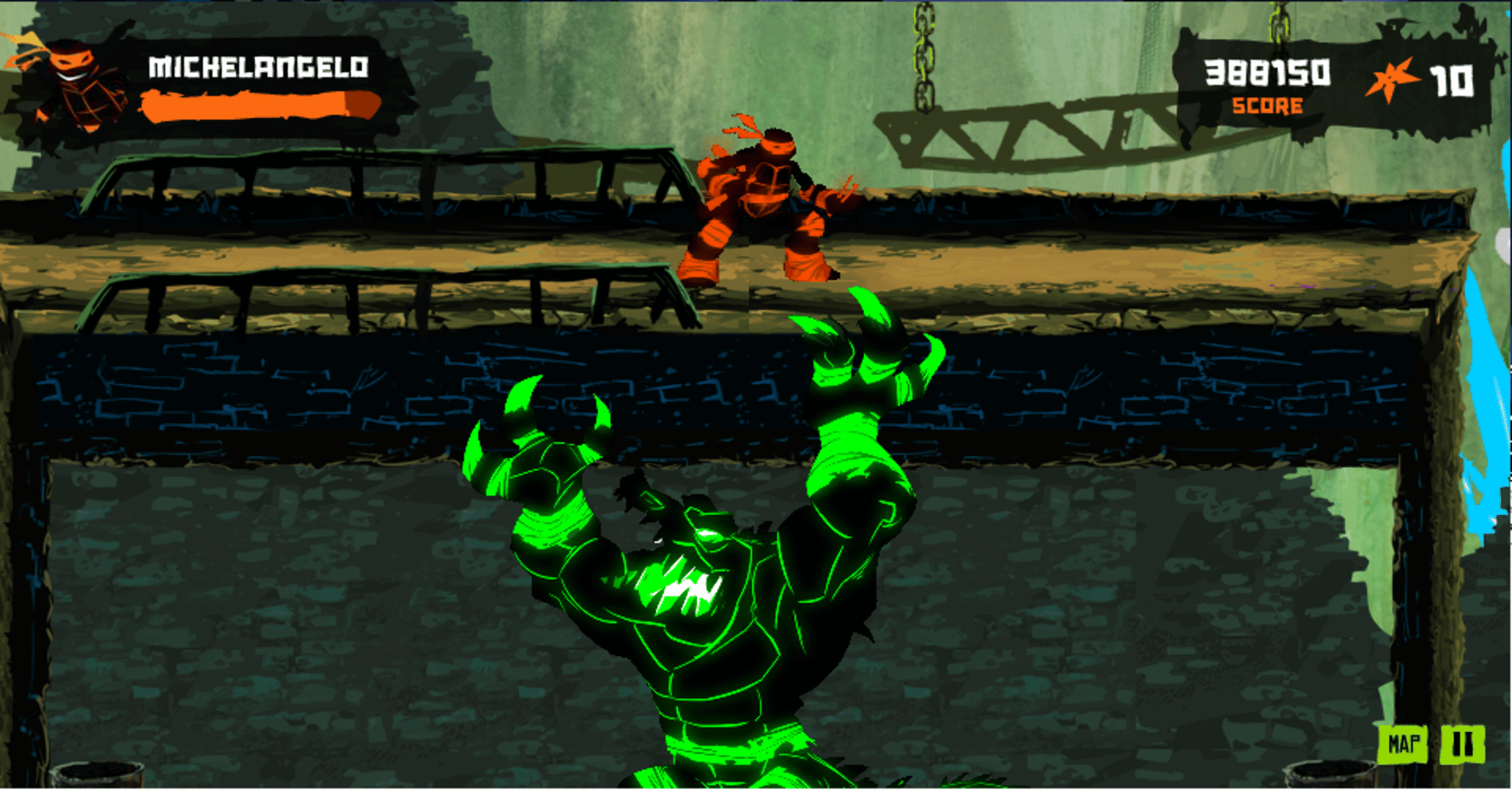 Teenage Mutant Ninja Turtles: Dark Horizons screenshot