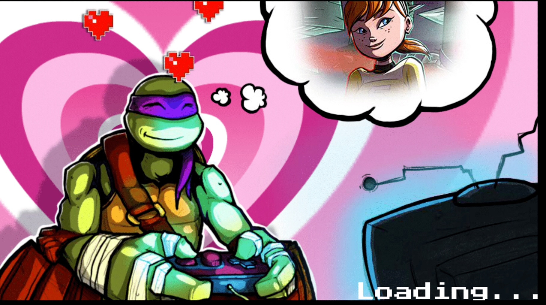 Teenage Mutant Ninja Turtles: Donnie Saves a Princess screenshot