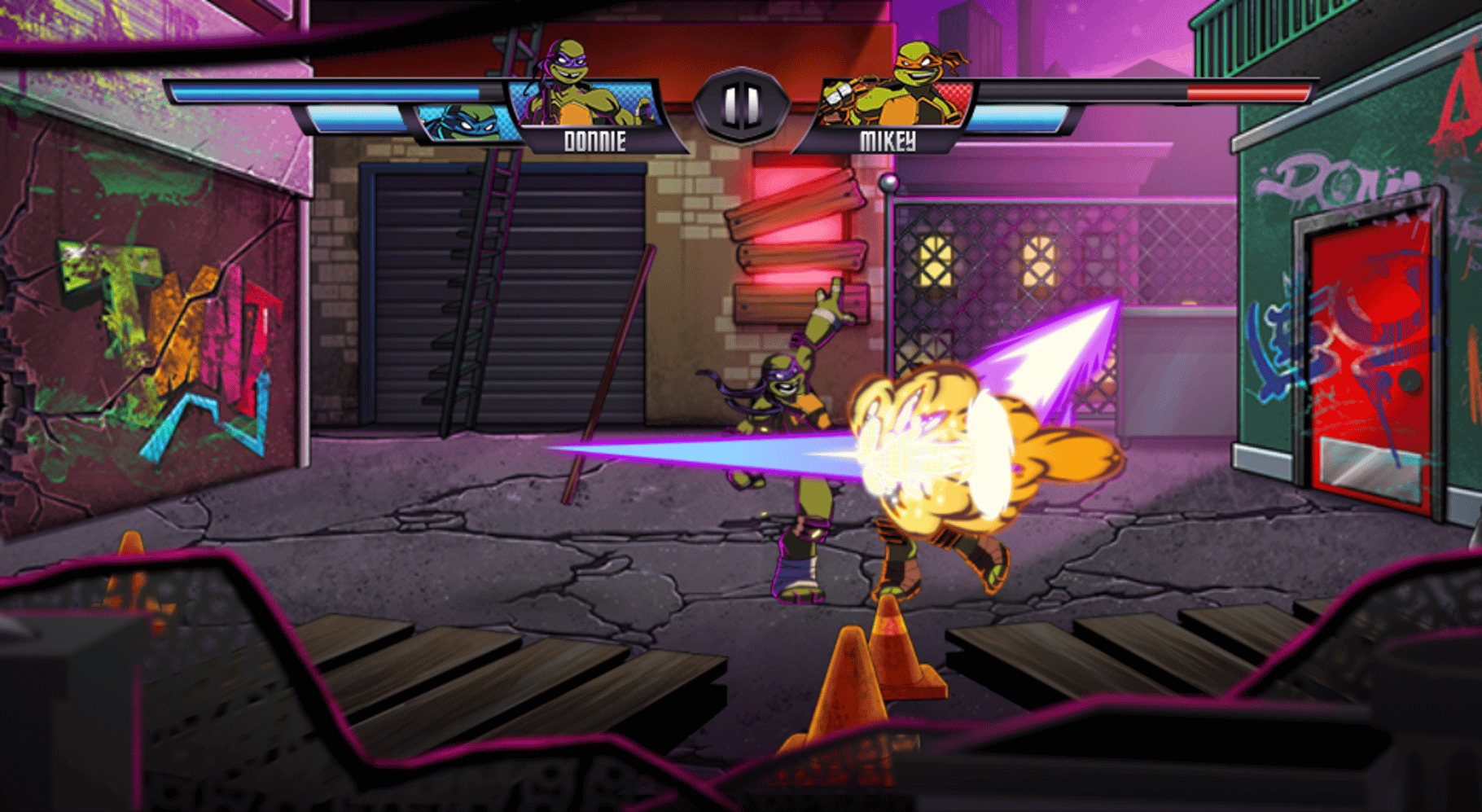 Teenage Mutant Ninja Turtles VS Power Rangers: Ultimate Hero Clash! screenshot