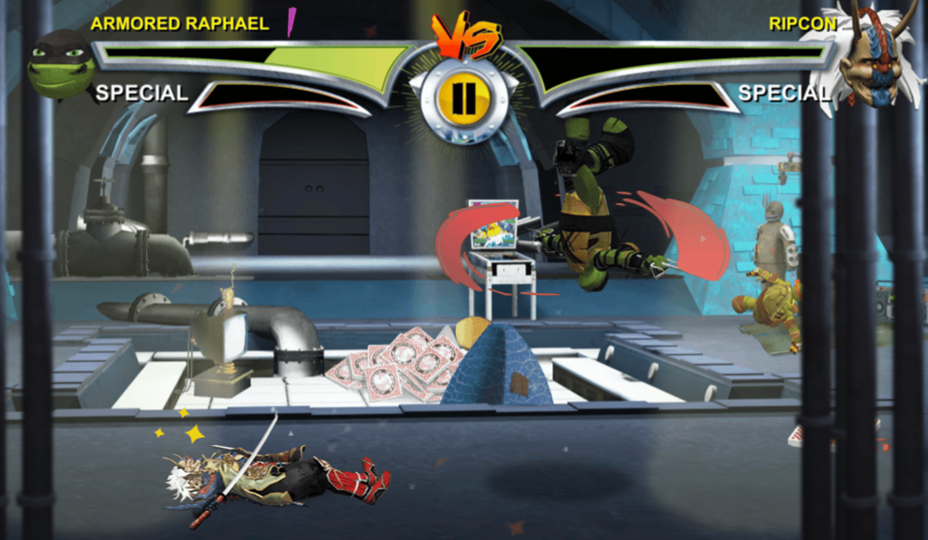 Power Rangers vs Teenage Mutant Ninja Turtles: Ultimate Hero Clash 2 screenshot