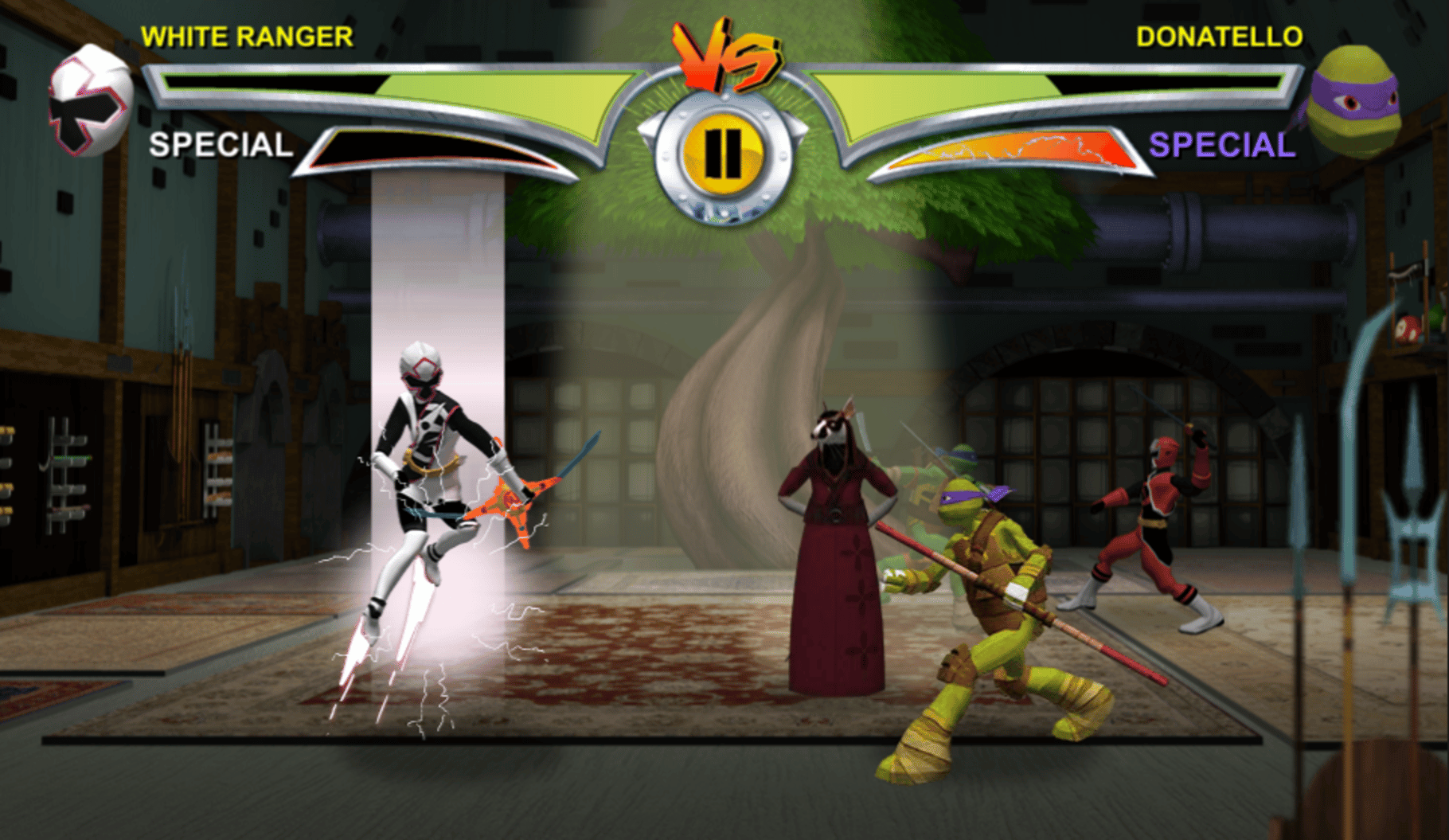 Power Rangers vs Teenage Mutant Ninja Turtles: Ultimate Hero Clash 2 screenshot