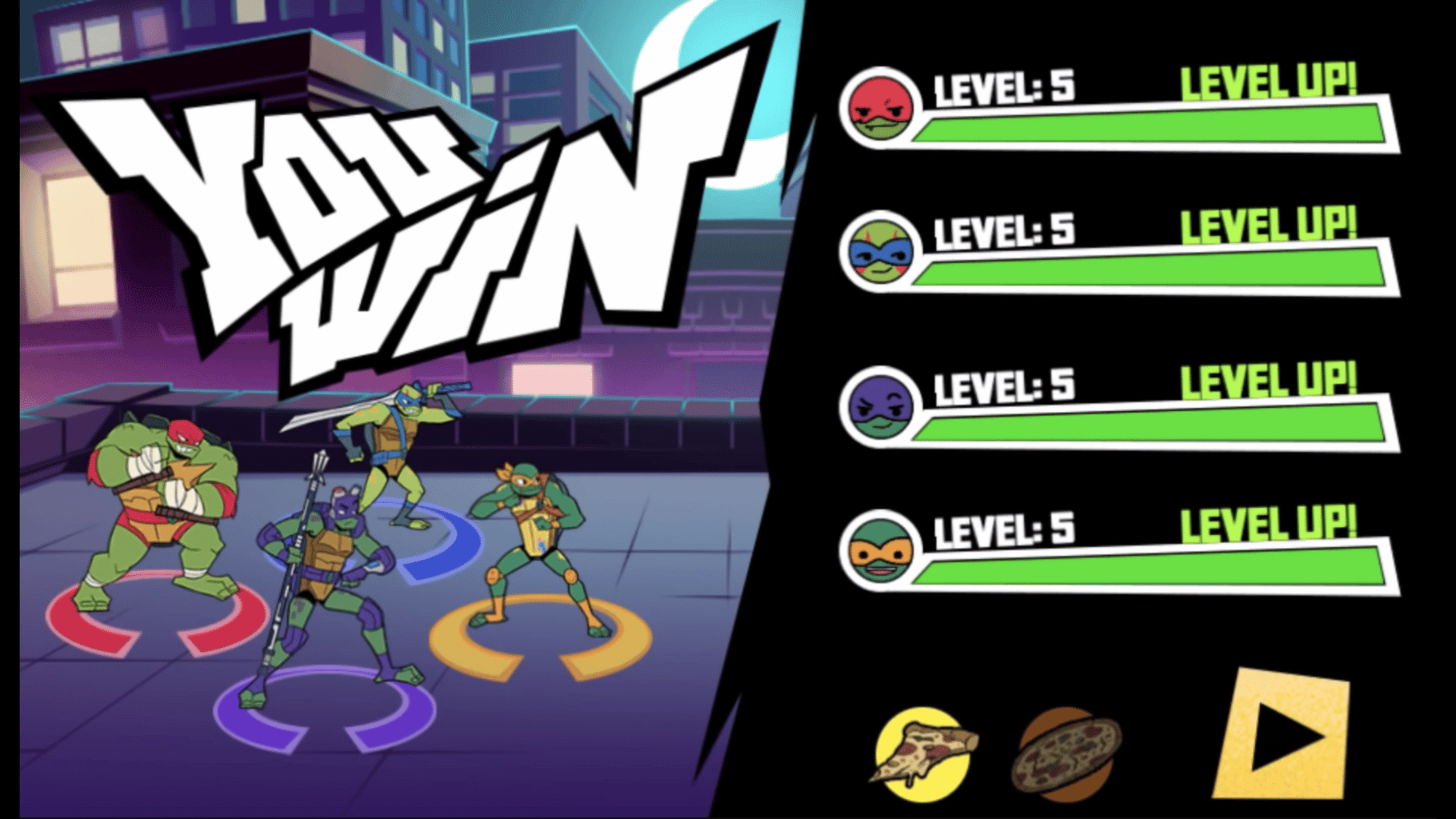 Rise of the Teenage Mutant Ninja Turtles: City Showdown screenshot