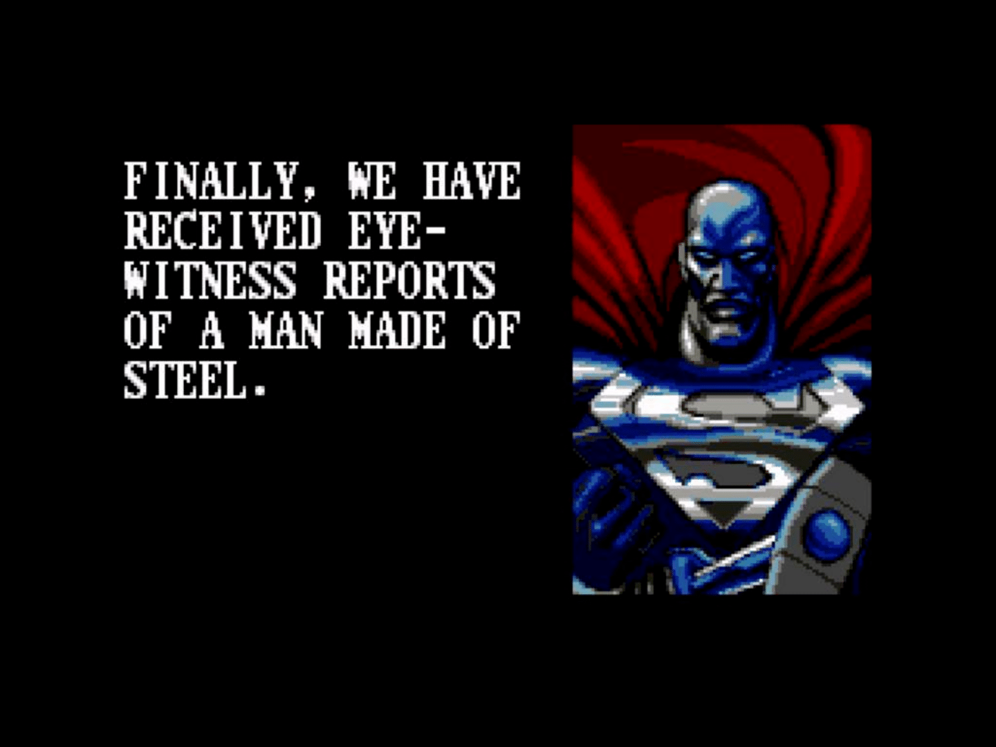 The Death and Return of Superman screenshot