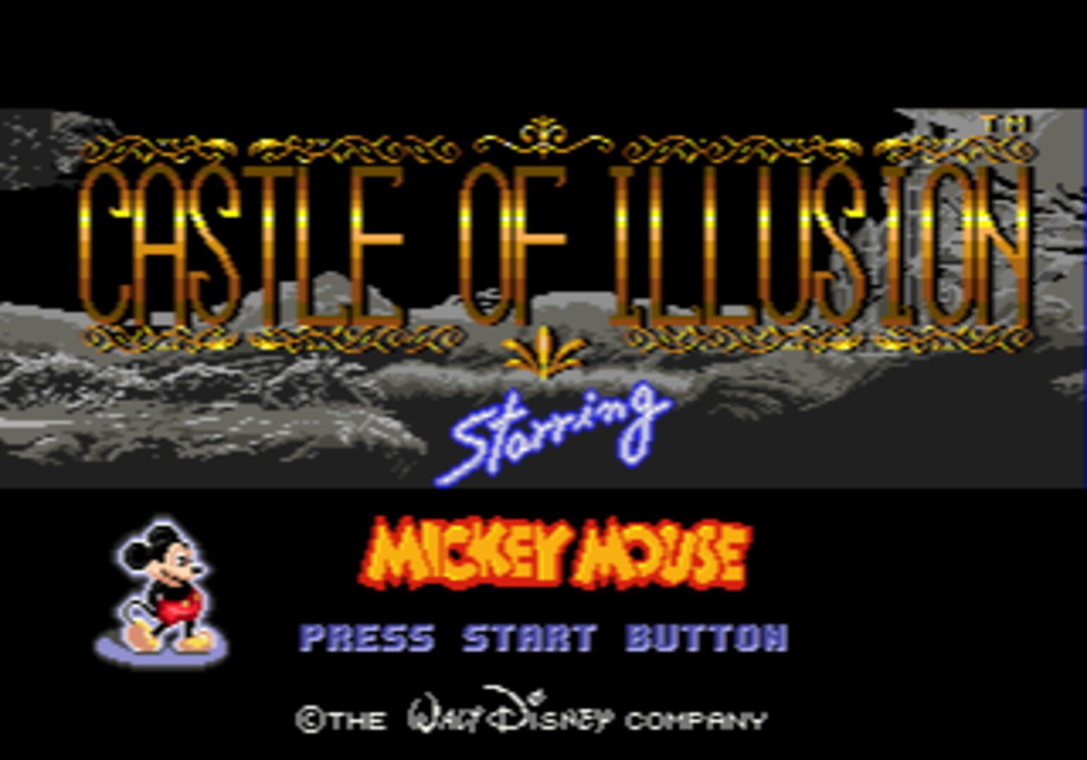 Captura de pantalla - Castle of Illusion Starring Mickey Mouse