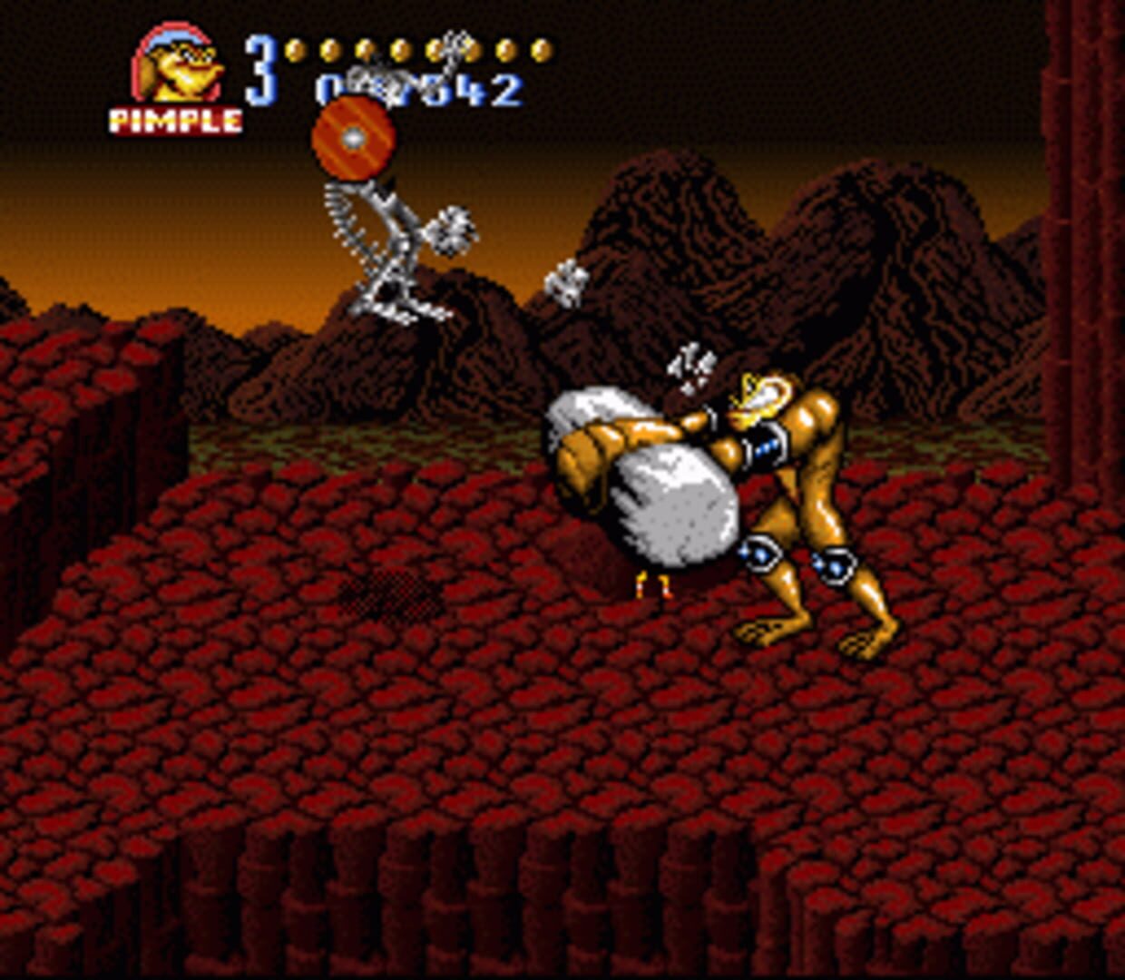 Captura de pantalla - Battletoads In Battlemaniacs