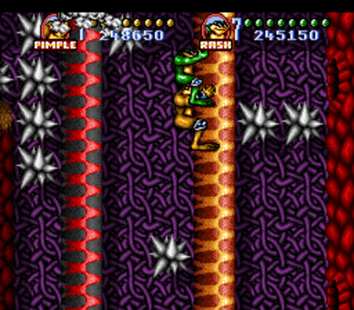 Captura de pantalla - Battletoads In Battlemaniacs