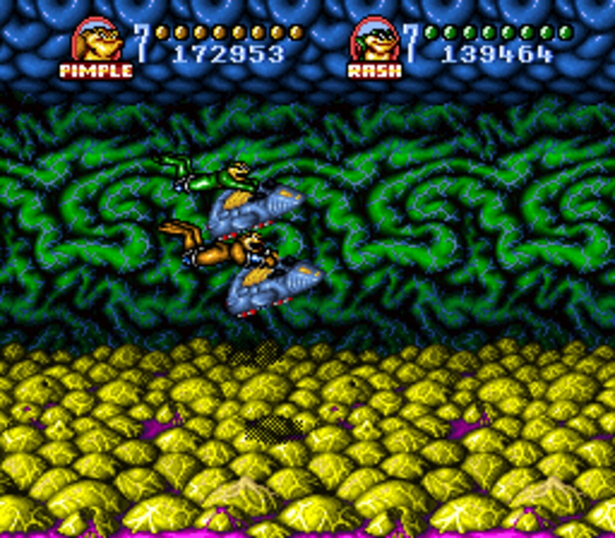 Captura de pantalla - Battletoads In Battlemaniacs