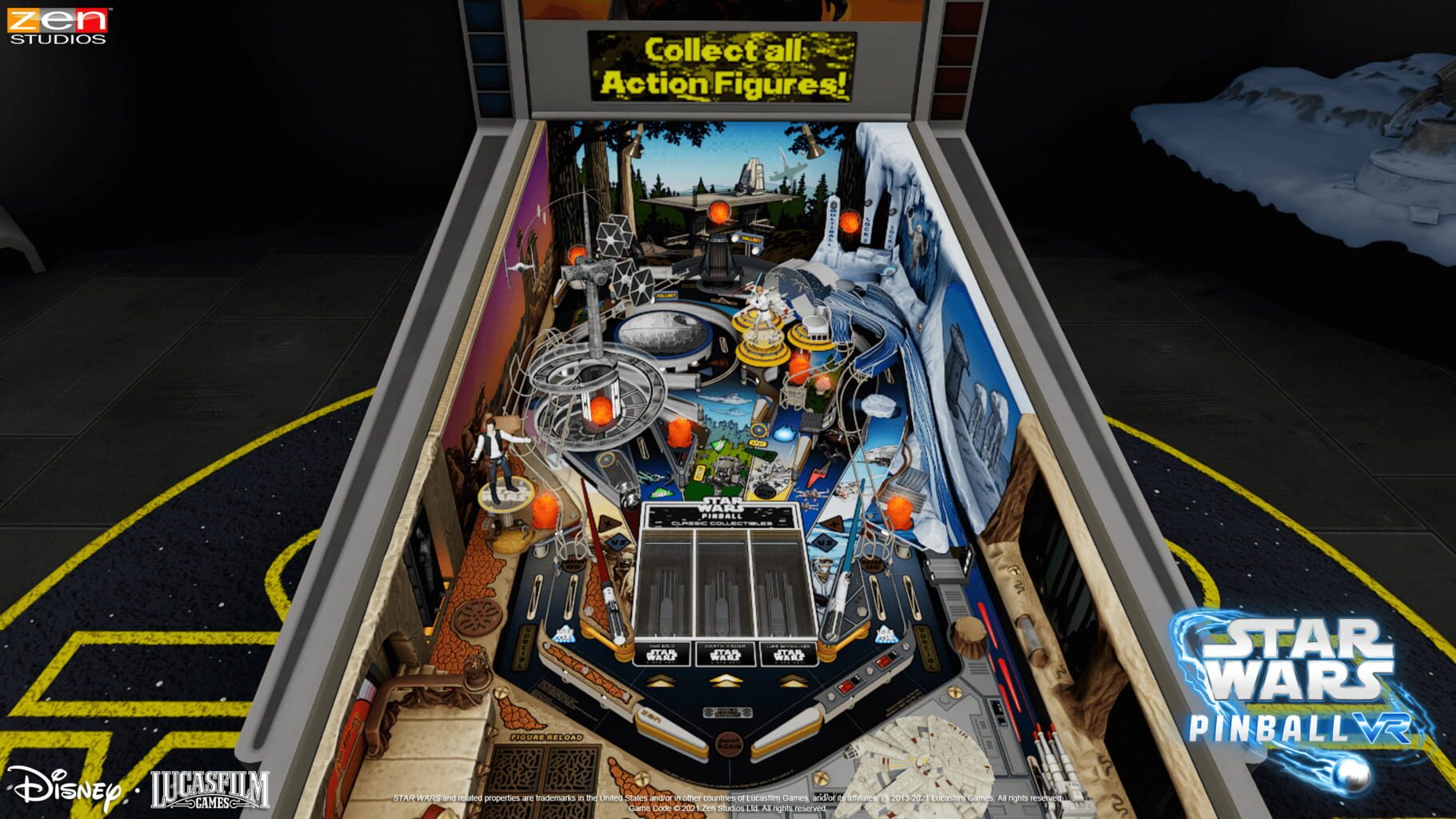 Captura de pantalla - Star Wars Pinball VR