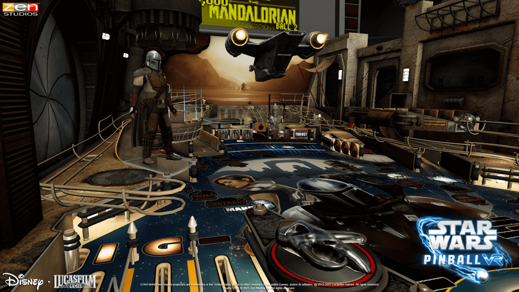 Star Wars Pinball VR screenshot