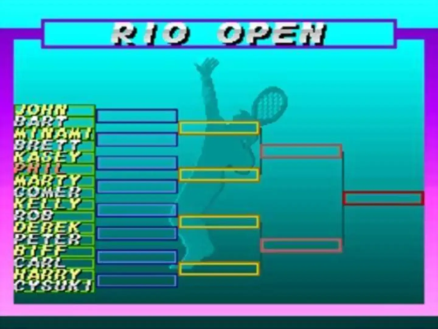 Captura de pantalla - Super Tennis