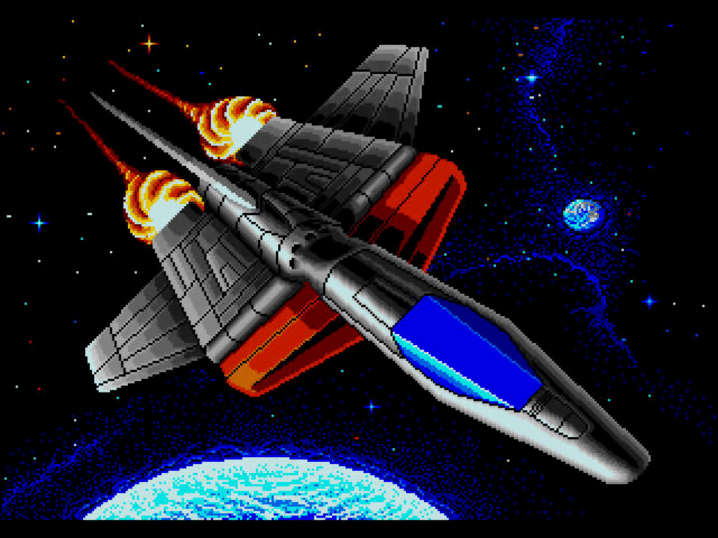 Thunder Force II screenshot