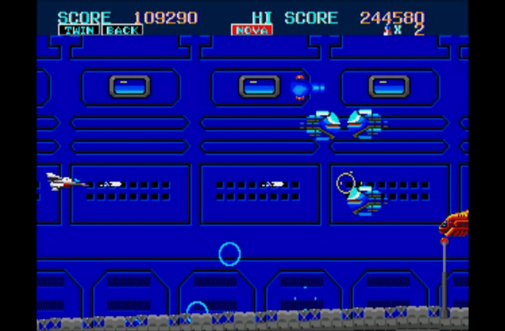 Thunder Force II screenshot