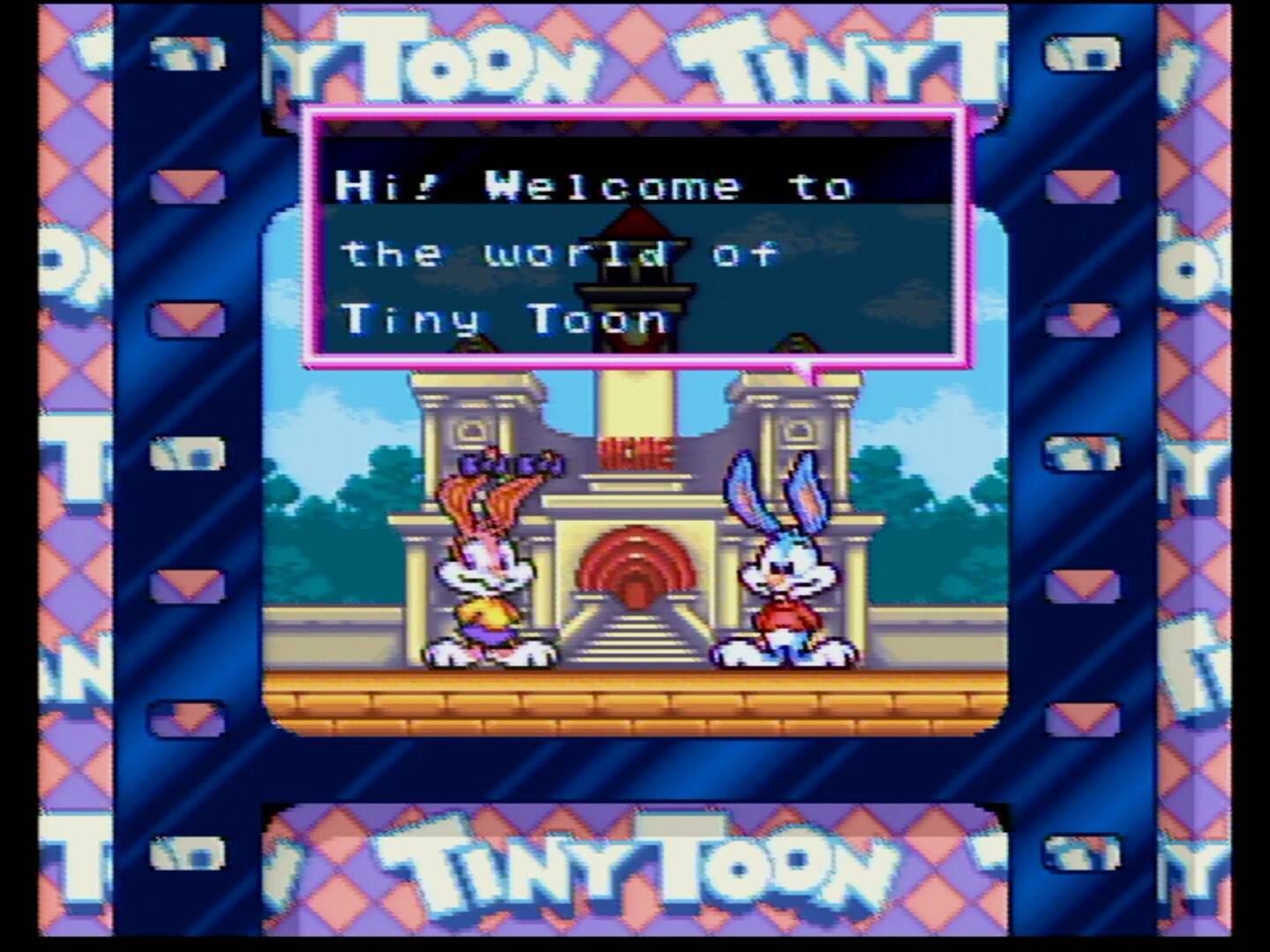 Captura de pantalla - Tiny Toon Adventures: Buster Busts Loose!