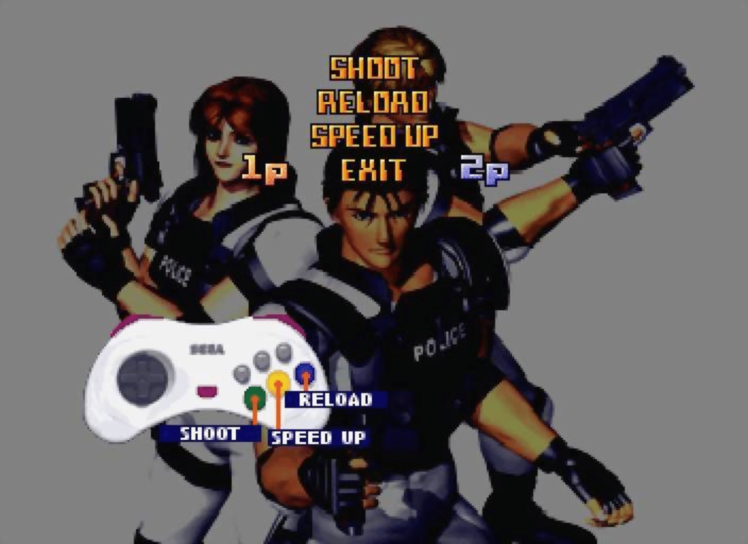 Virtua Cop 2 screenshot