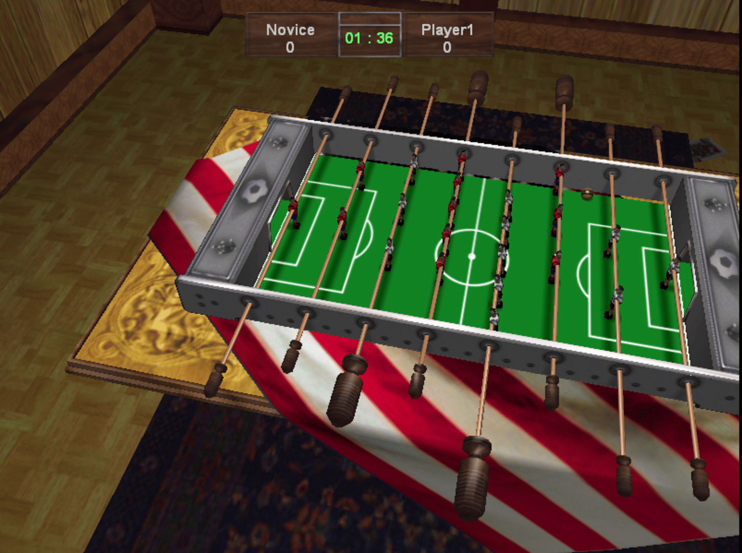 Foosball Champ 3D screenshot