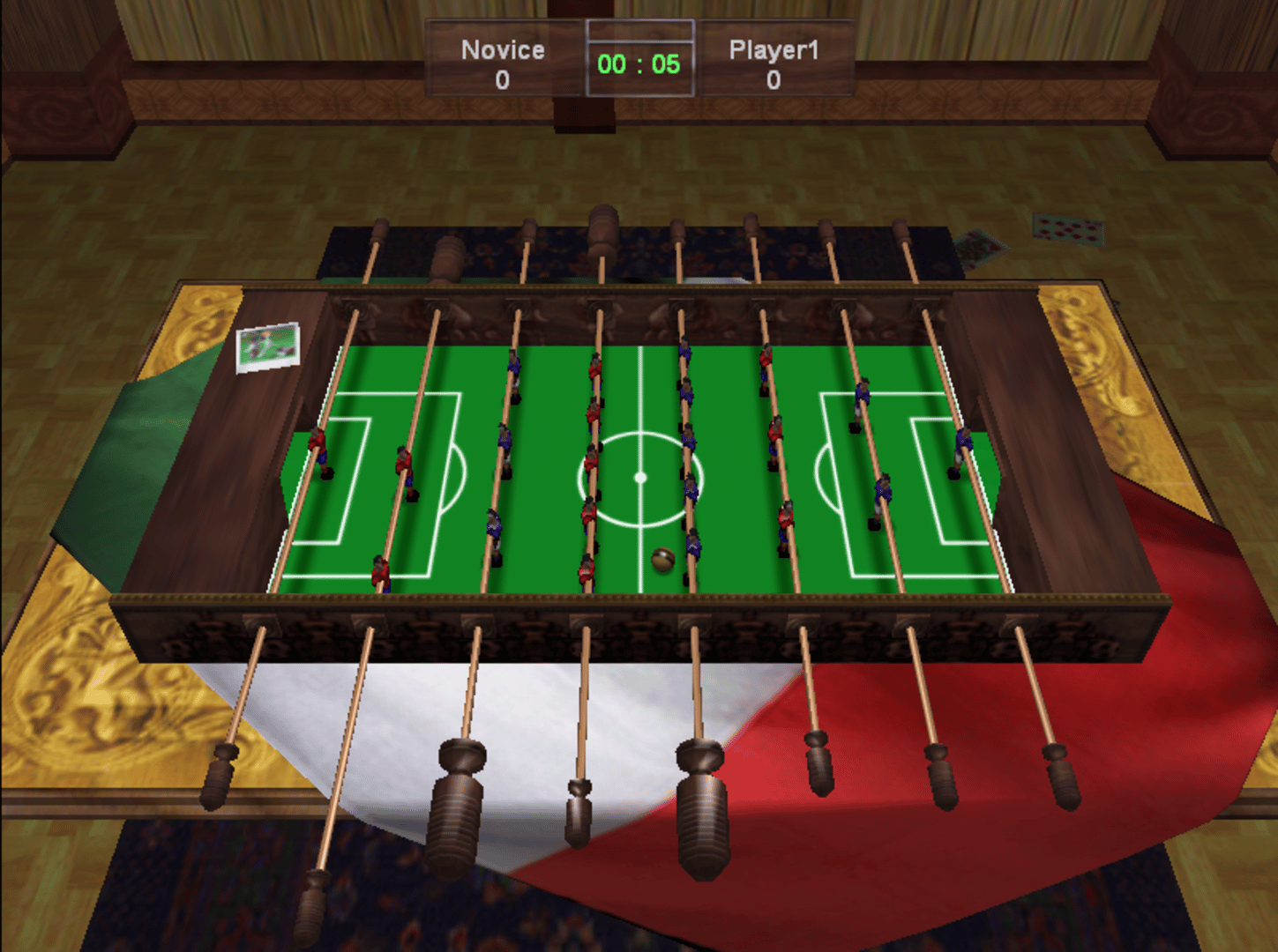 Foosball Champ 3D screenshot