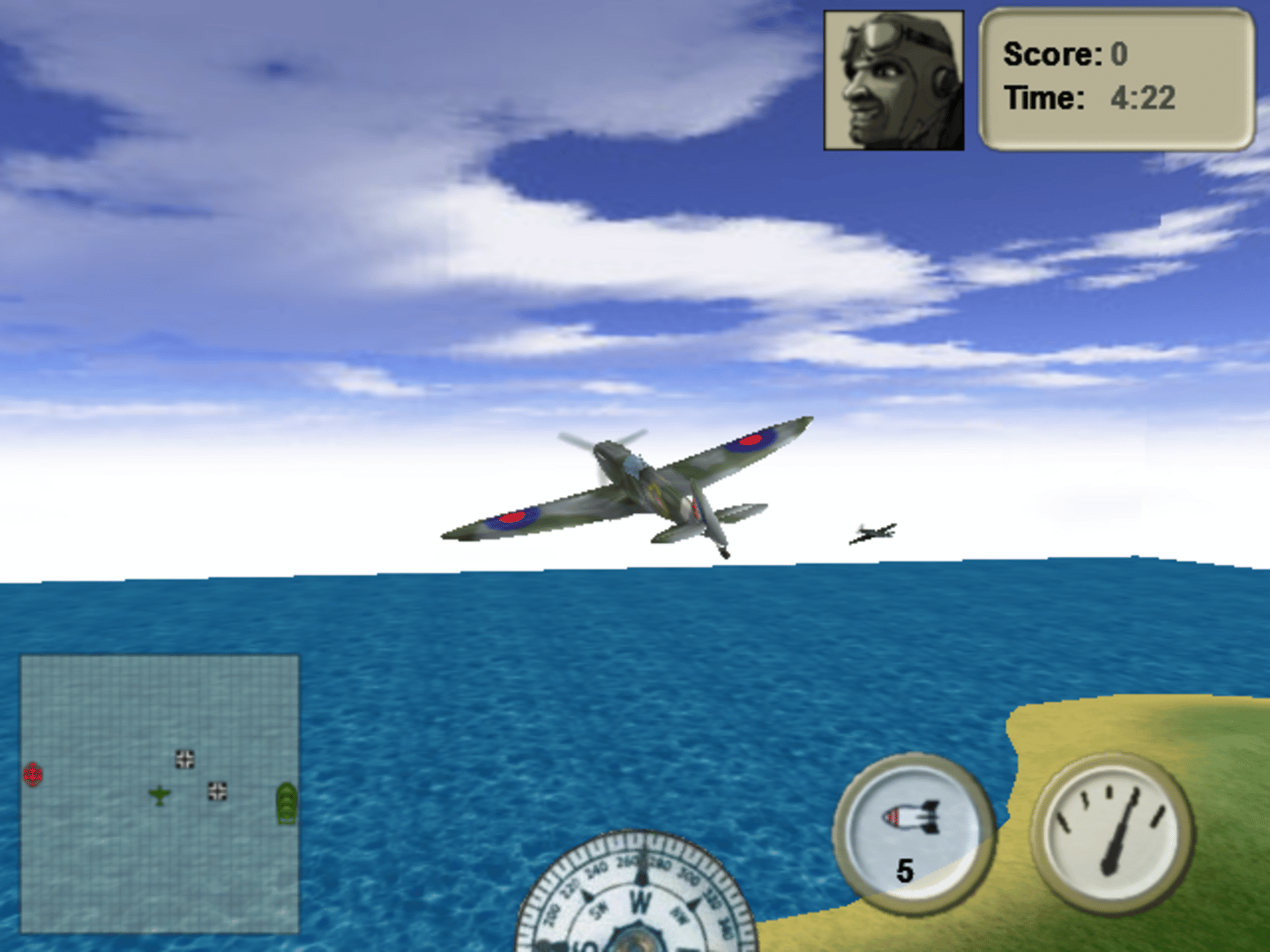 WWII Aerial Dogfight screenshot