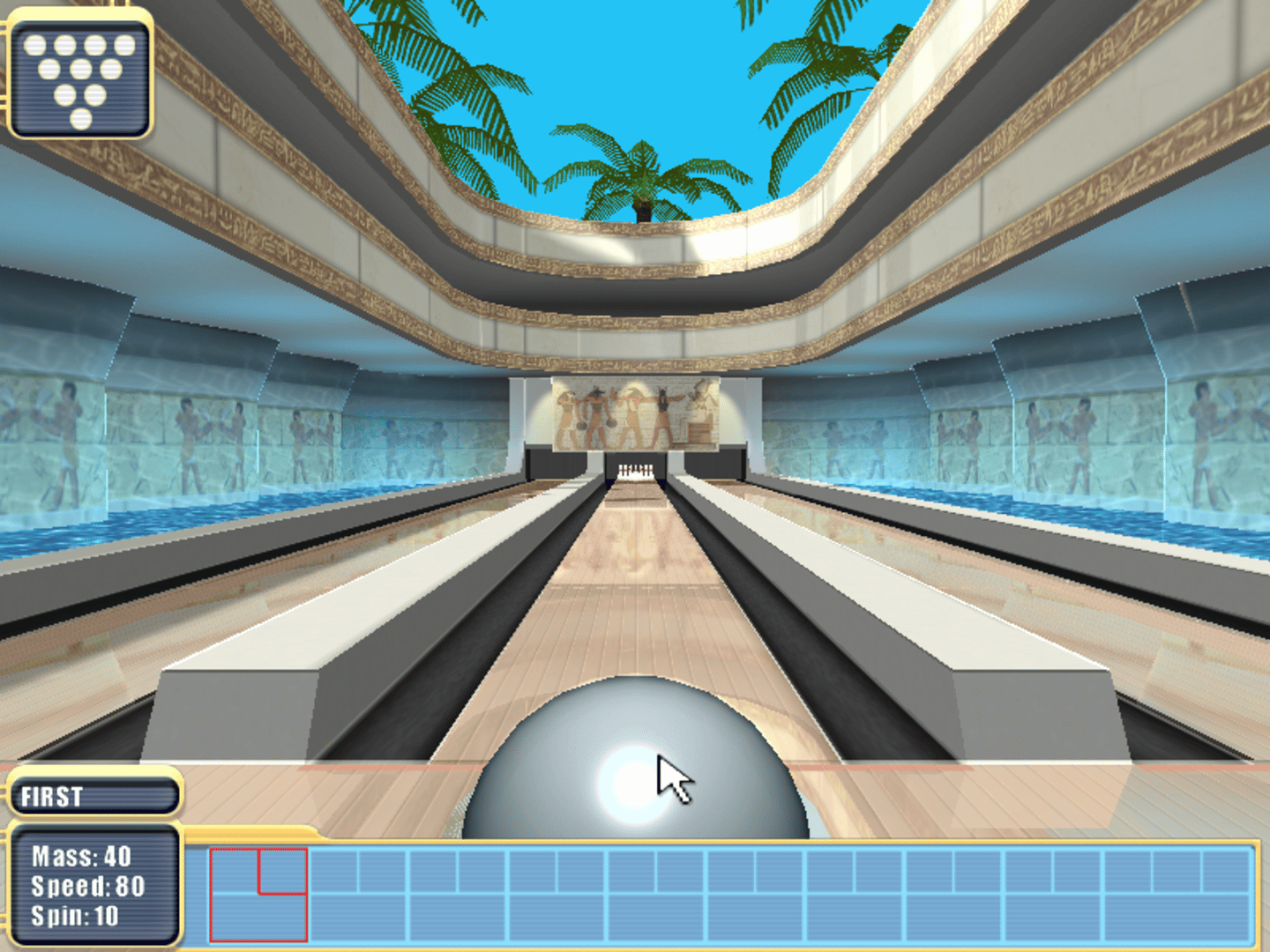 CosmoAlley Bowling screenshot