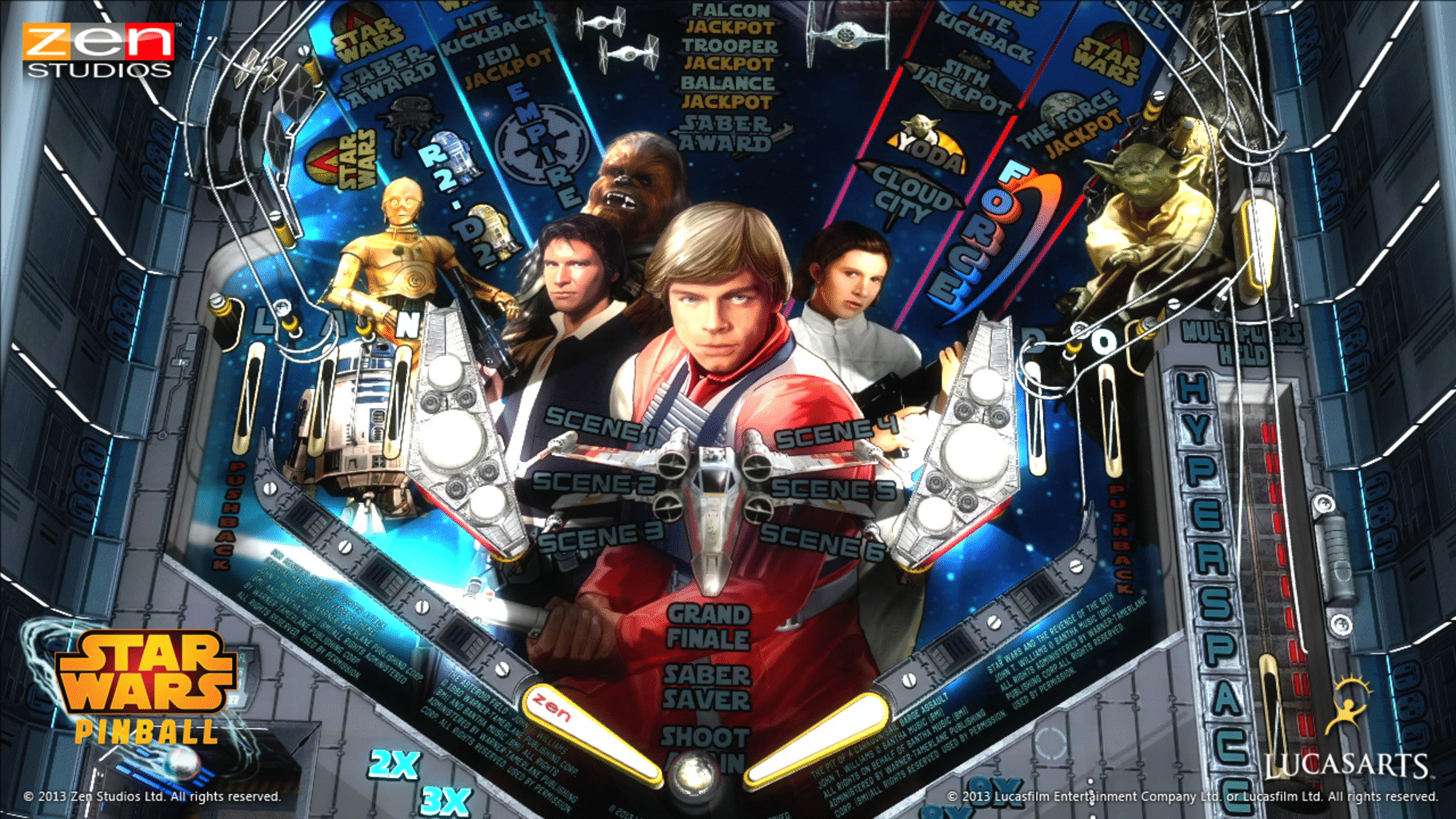 Star Wars Pinball screenshot