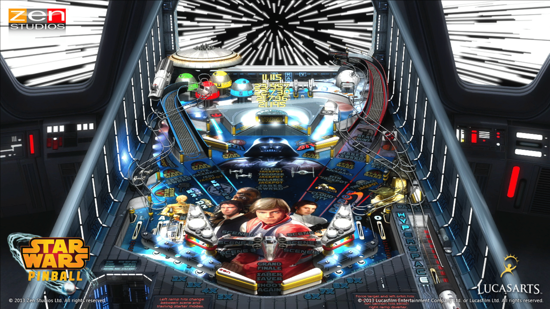 Star Wars Pinball screenshot