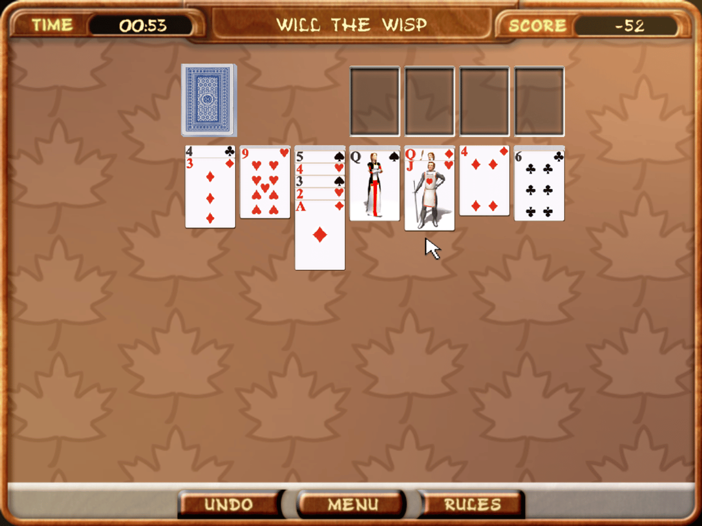 Spider Solitaire Gold screenshot