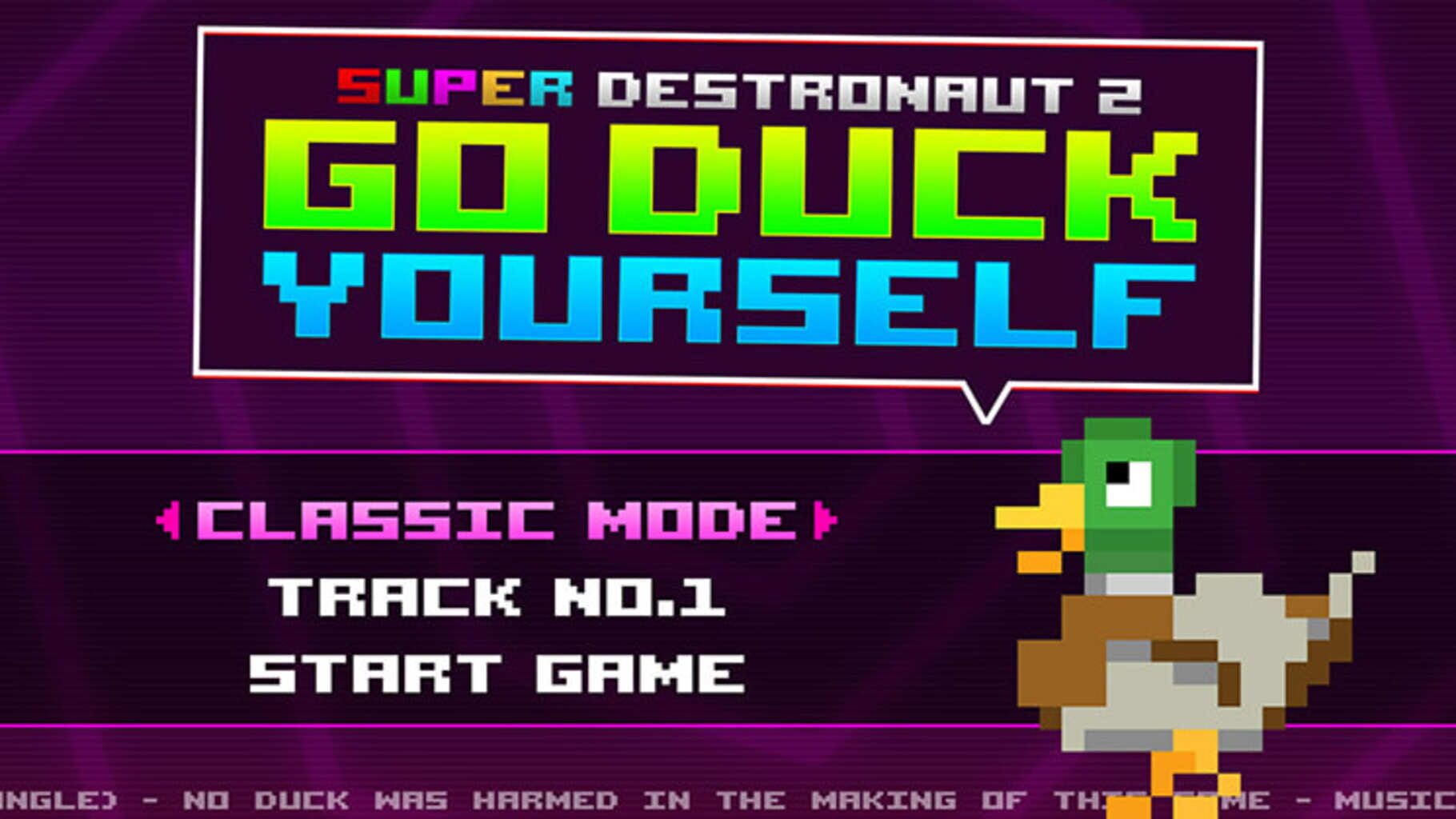 Captura de pantalla - Super Destronaut 2: Go Duck Yourself