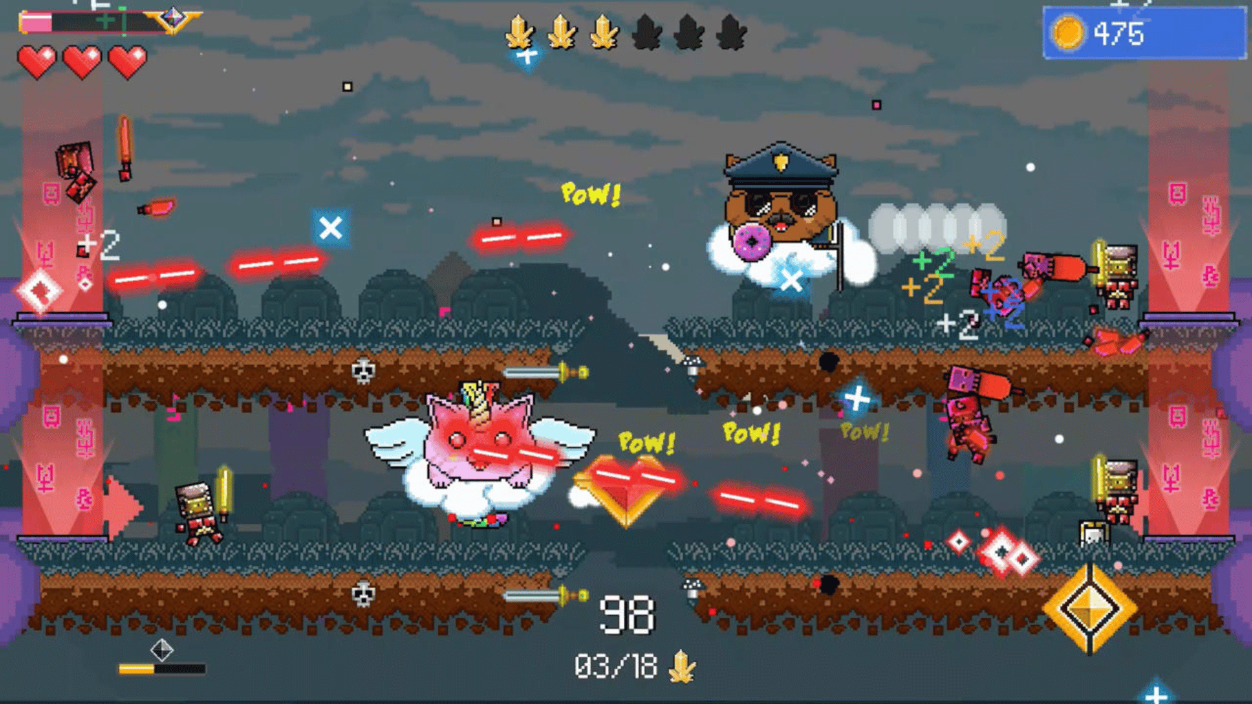 Laser Kitty Pow Pow screenshot