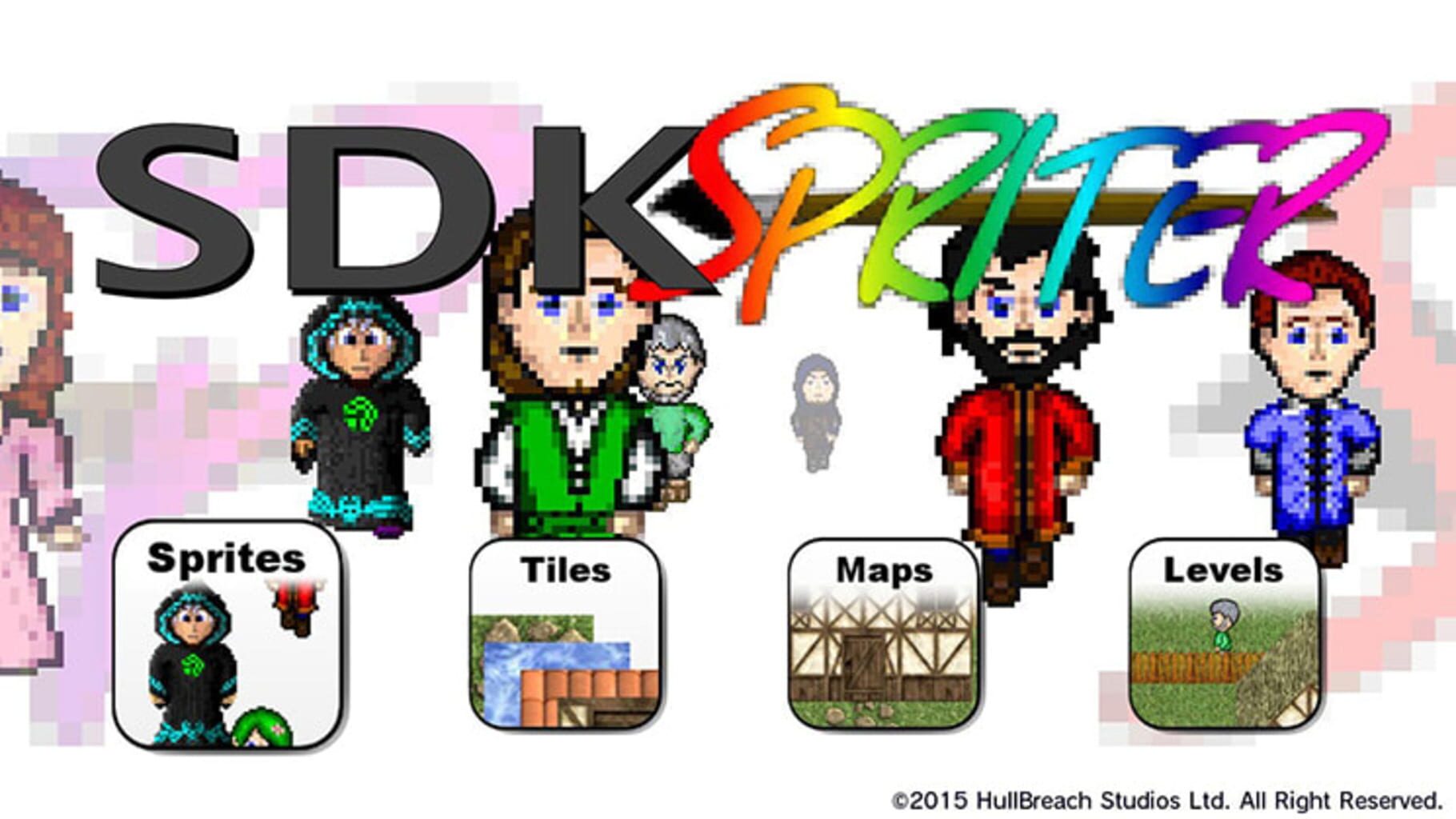 Captura de pantalla - SDK Spriter