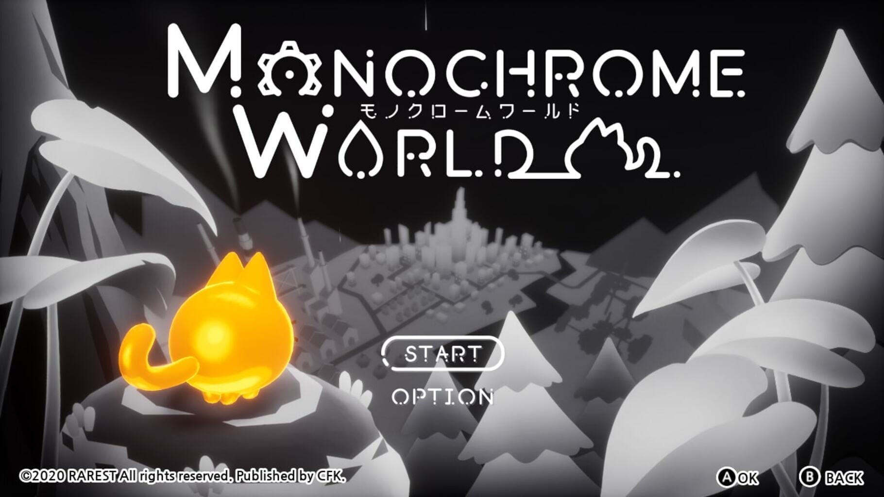 Monochrome World screenshot