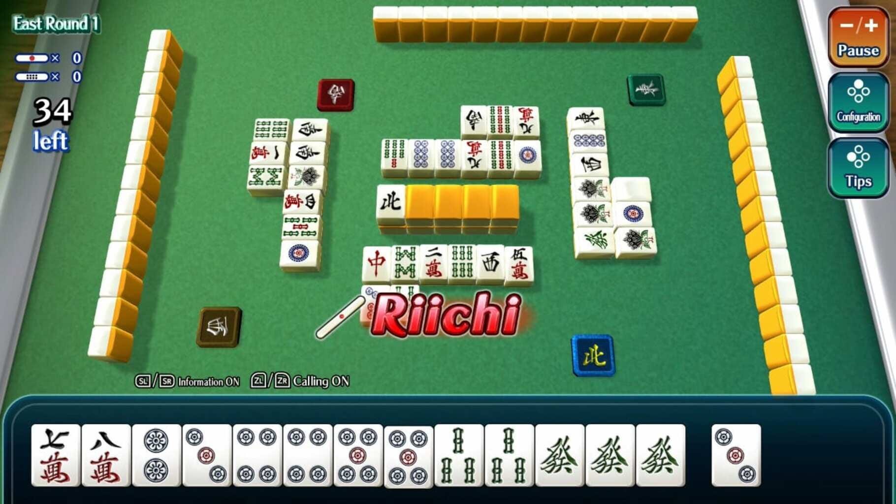Japanese Mah-jongg screenshot