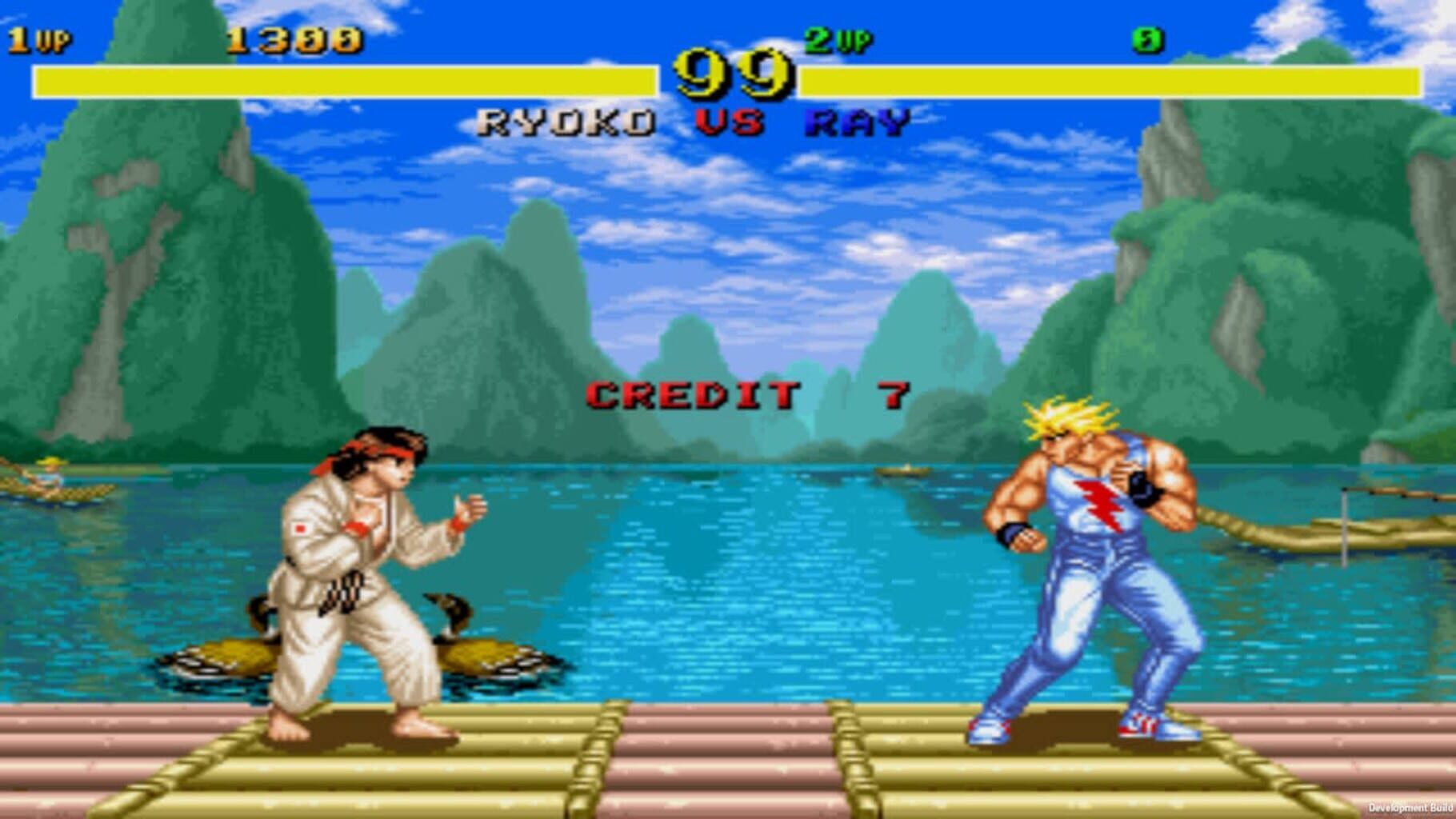 Captura de pantalla - Johnny Turbo's Arcade: Fighter's History