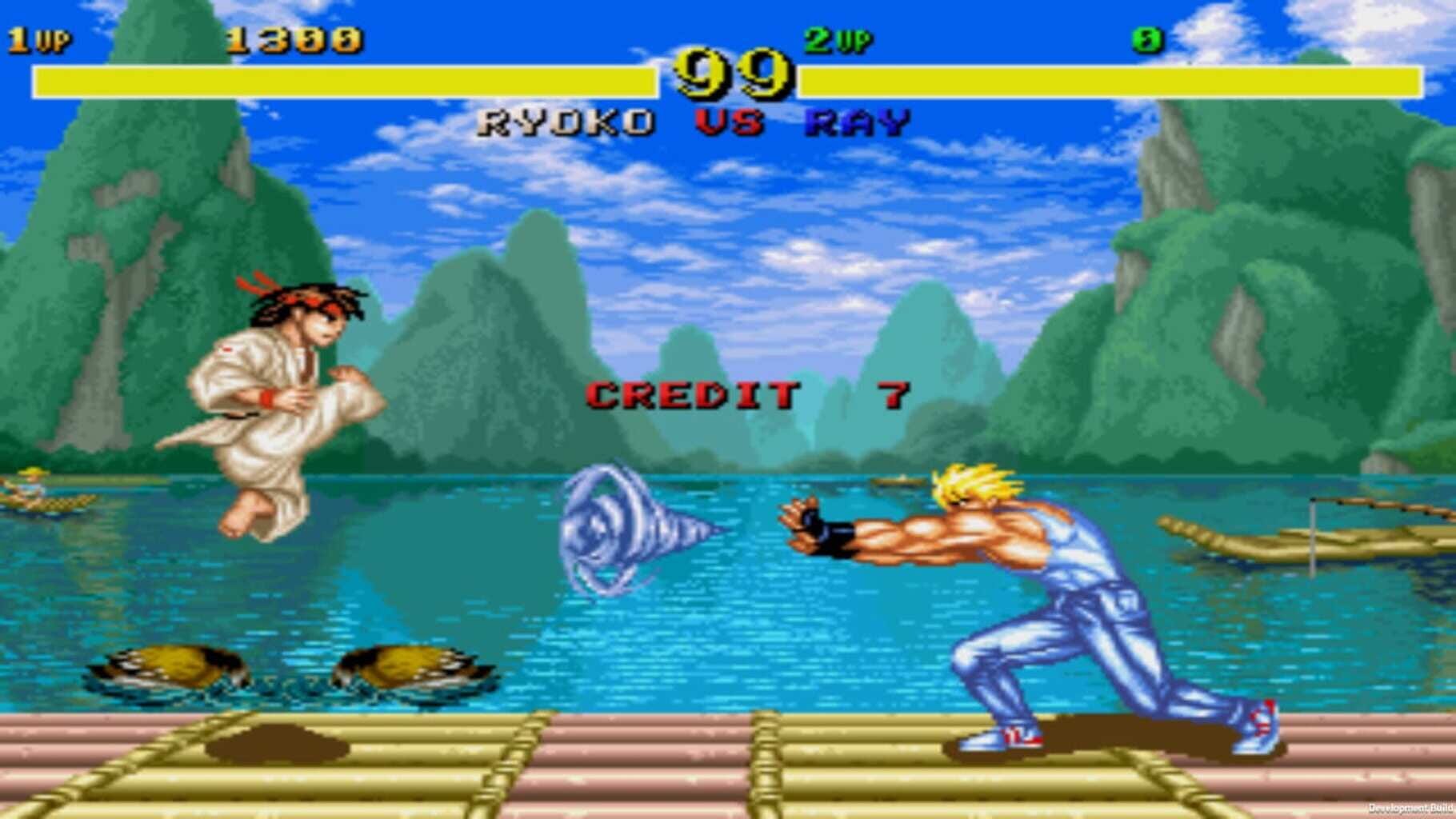 Captura de pantalla - Johnny Turbo's Arcade: Fighter's History