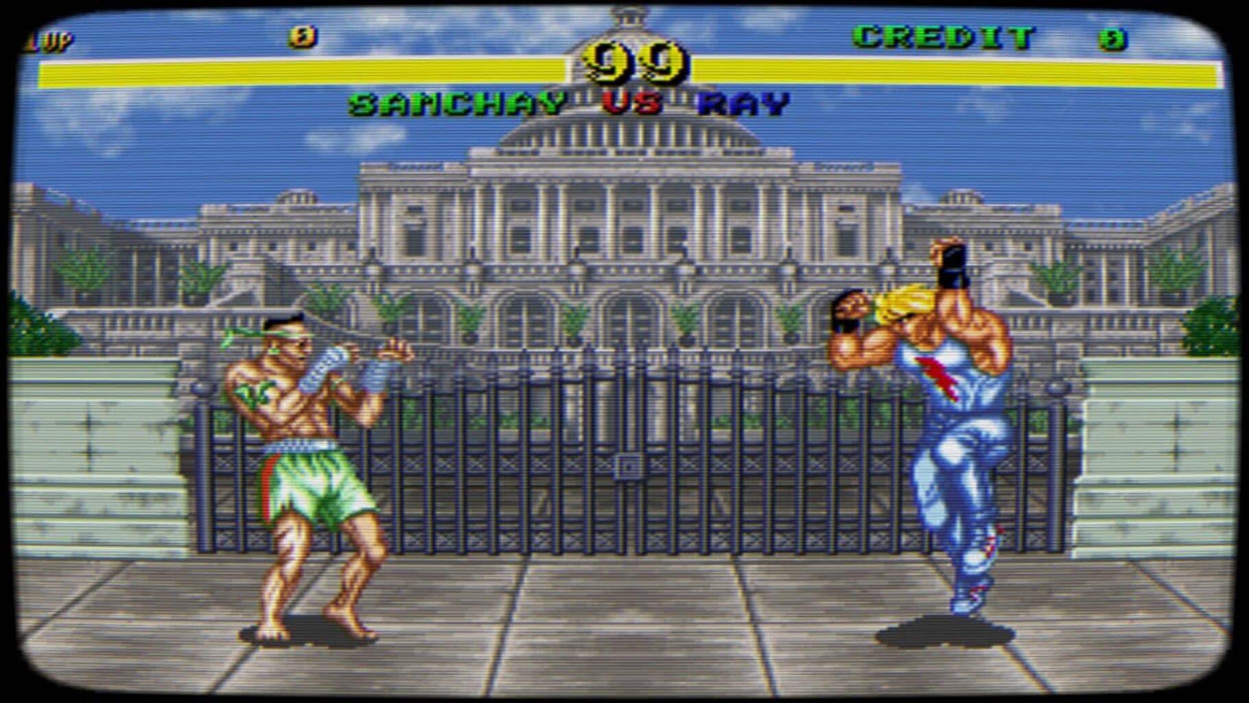 Captura de pantalla - Johnny Turbo's Arcade: Fighter's History