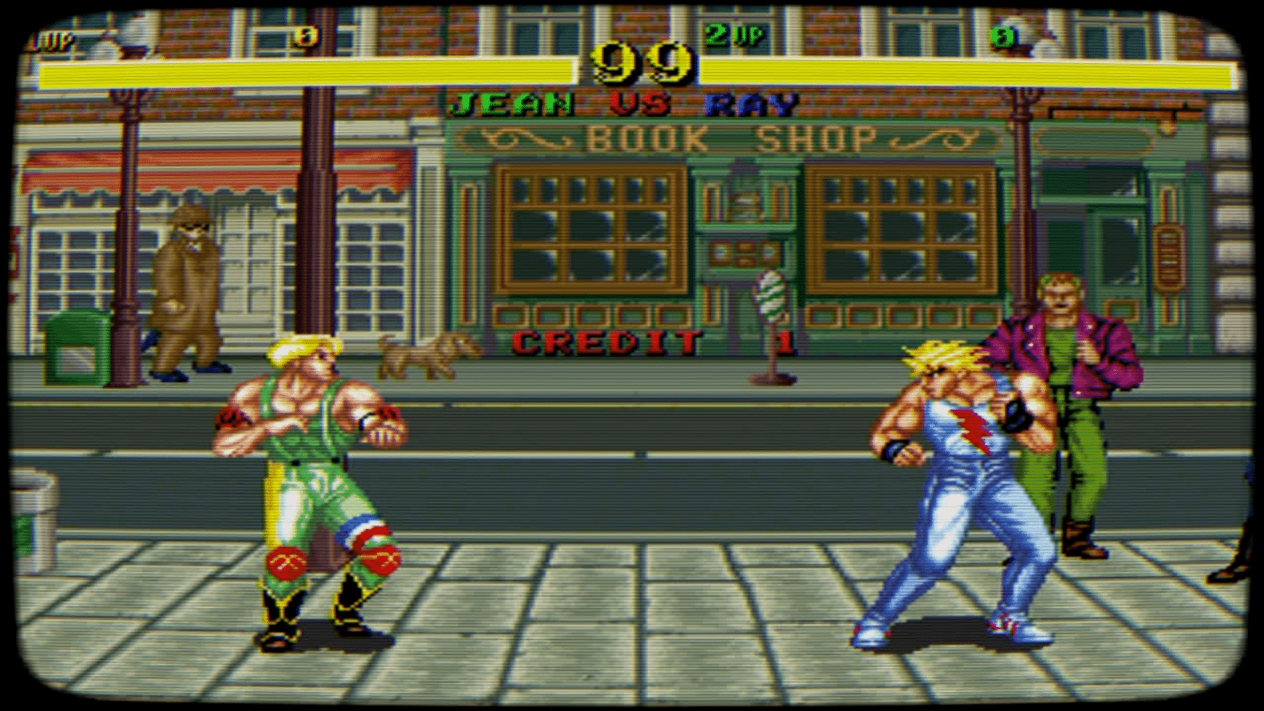 Johnny Turbo's Arcade: Fighter's History screenshot
